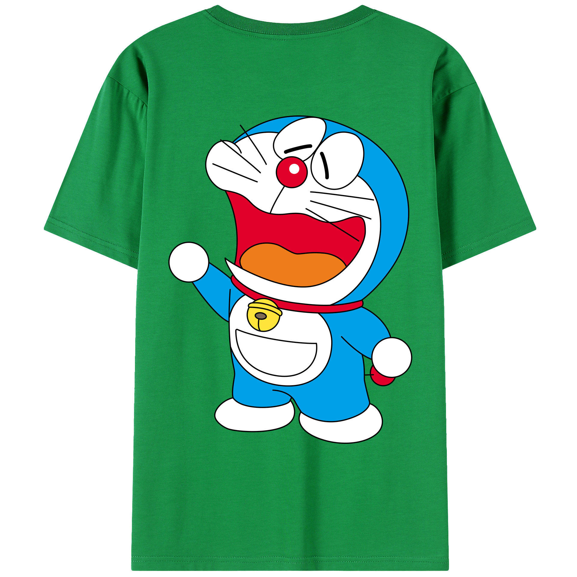（画像用） ドラえもん Doraemon レディース半袖Tシャツ(バックプリント)