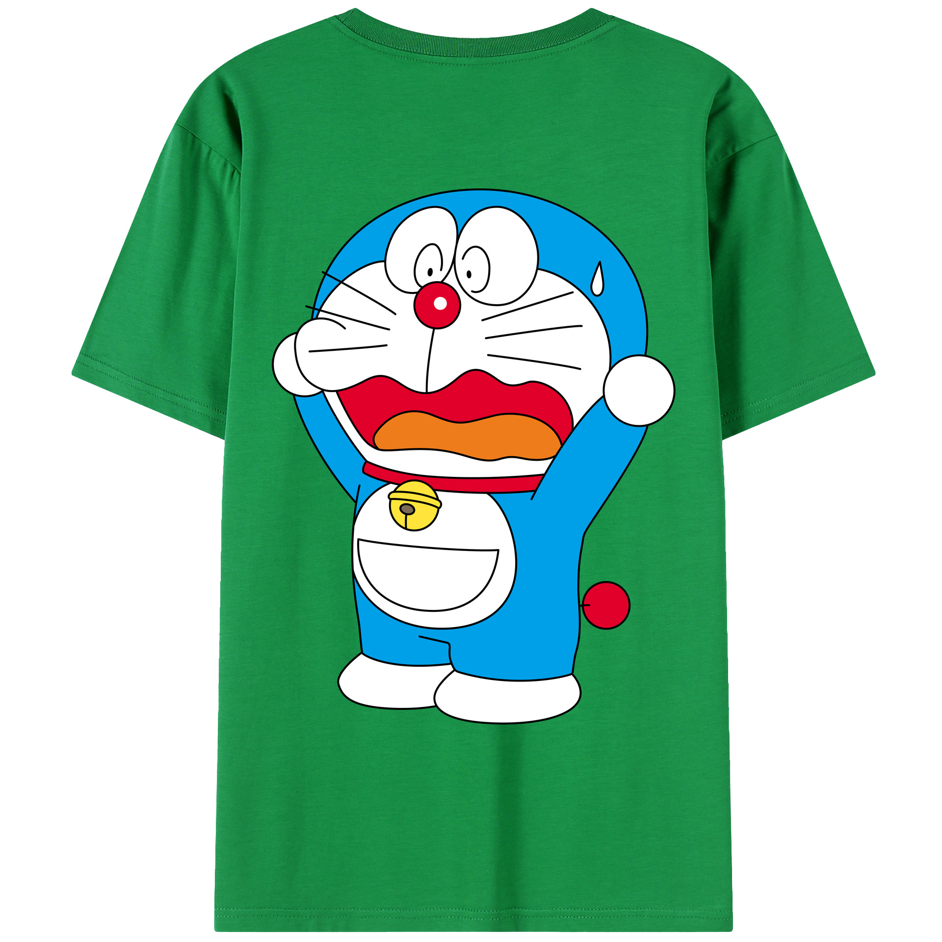 （画像用） ドラえもん Doraemon レディース半袖Tシャツ(バックプリント)