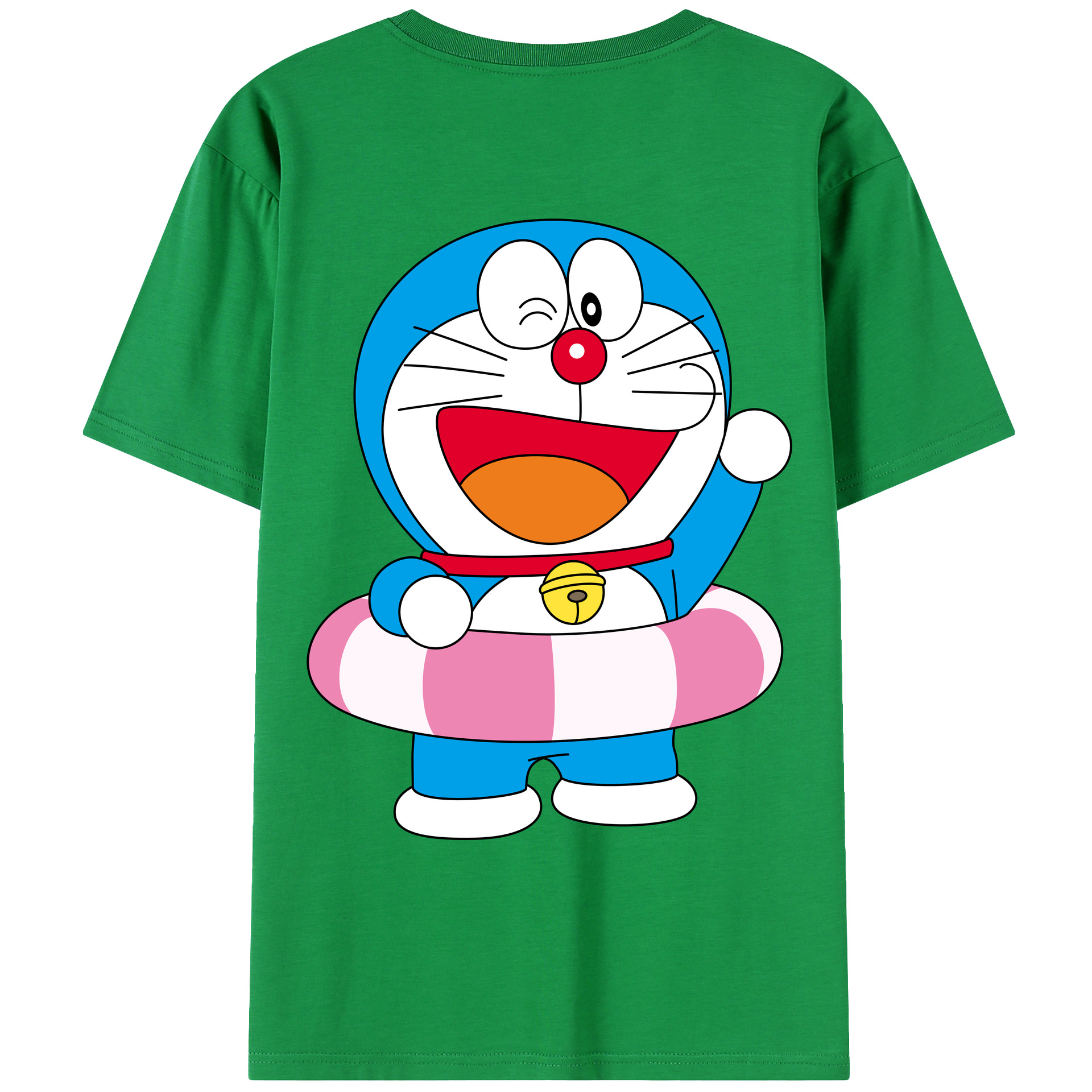 （画像用） ドラえもん Doraemon レディース半袖Tシャツ(バックプリント)