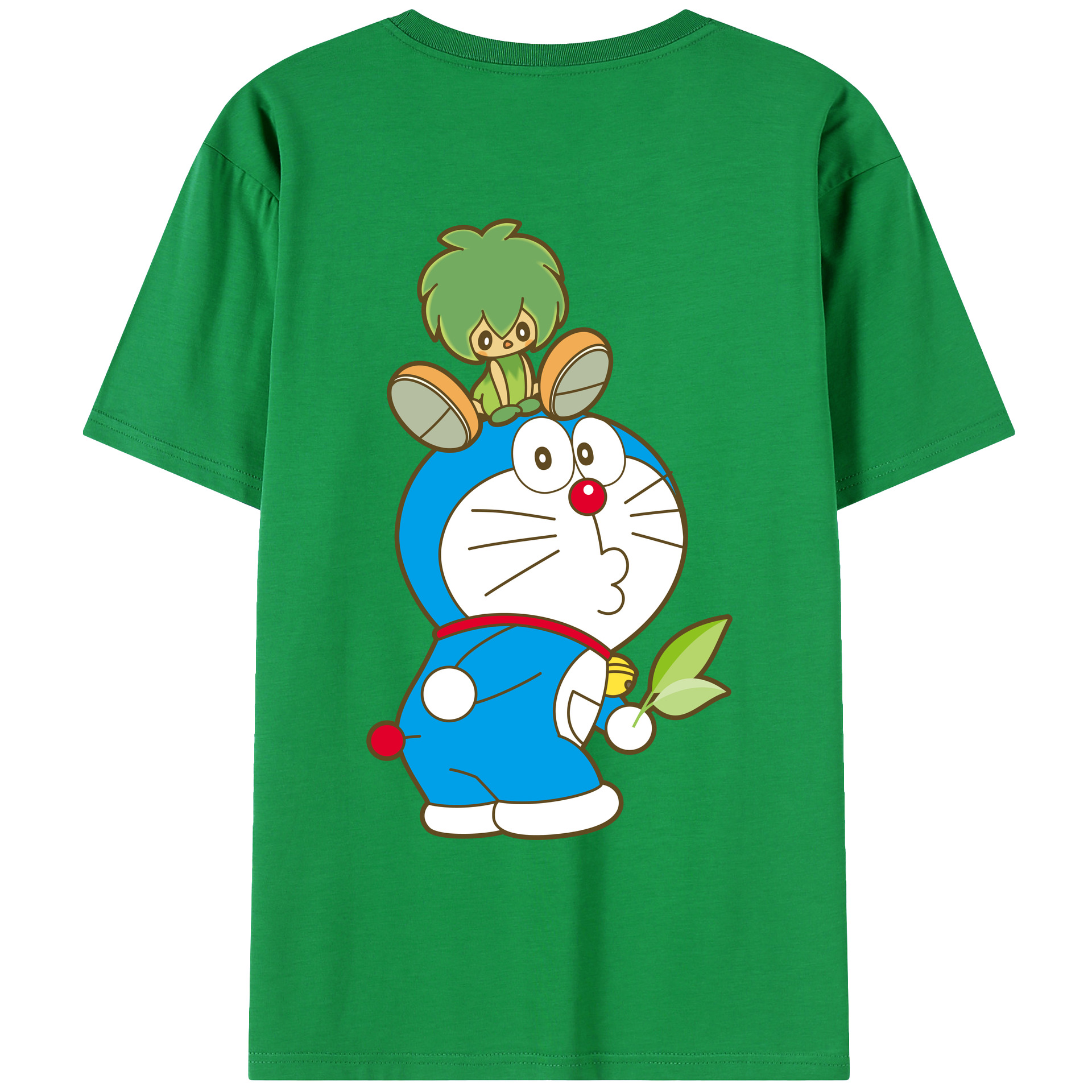 （画像用） ドラえもん Doraemon レディース半袖Tシャツ(バックプリント)