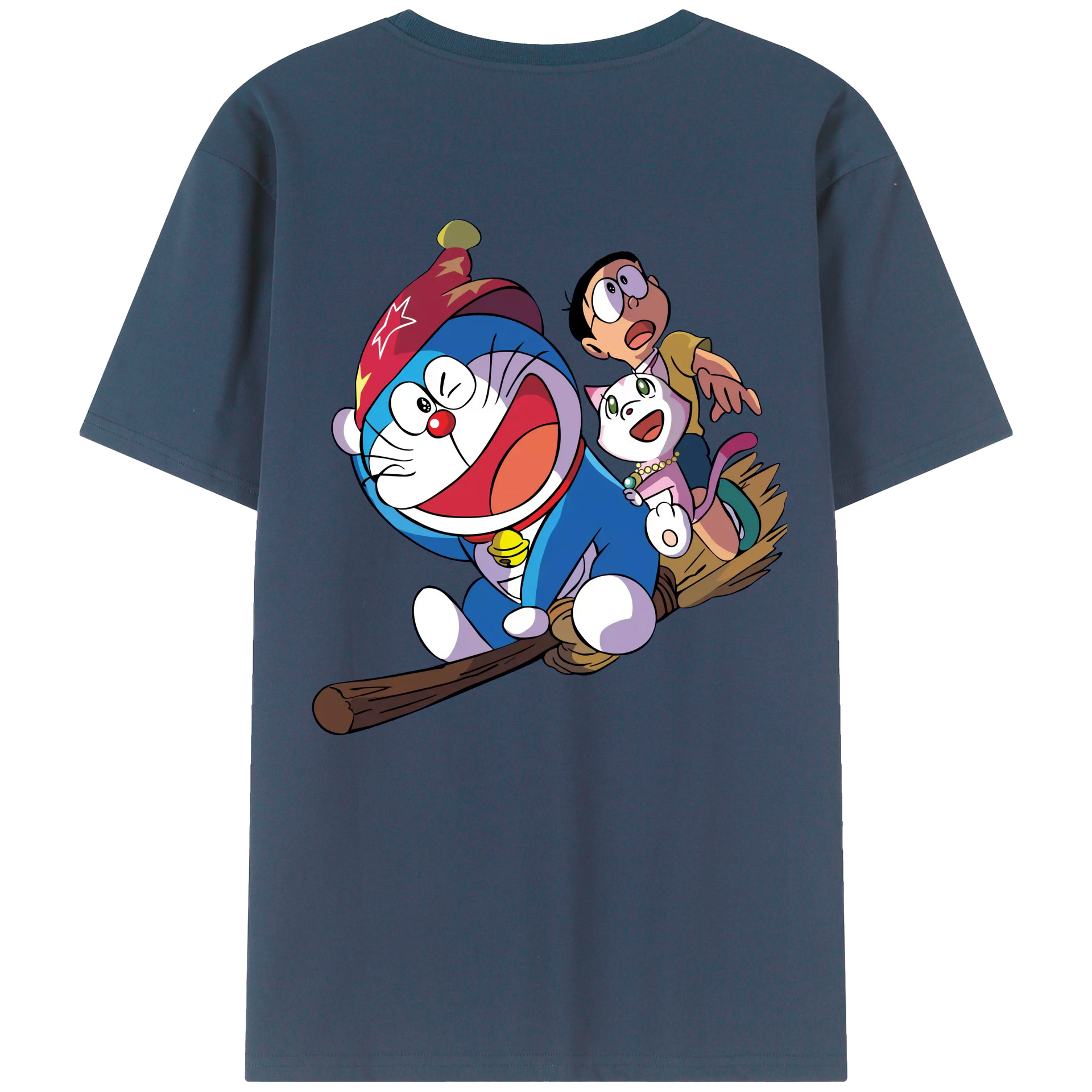 （画像用） ドラえもん Doraemon レディース半袖Tシャツ(バックプリント)