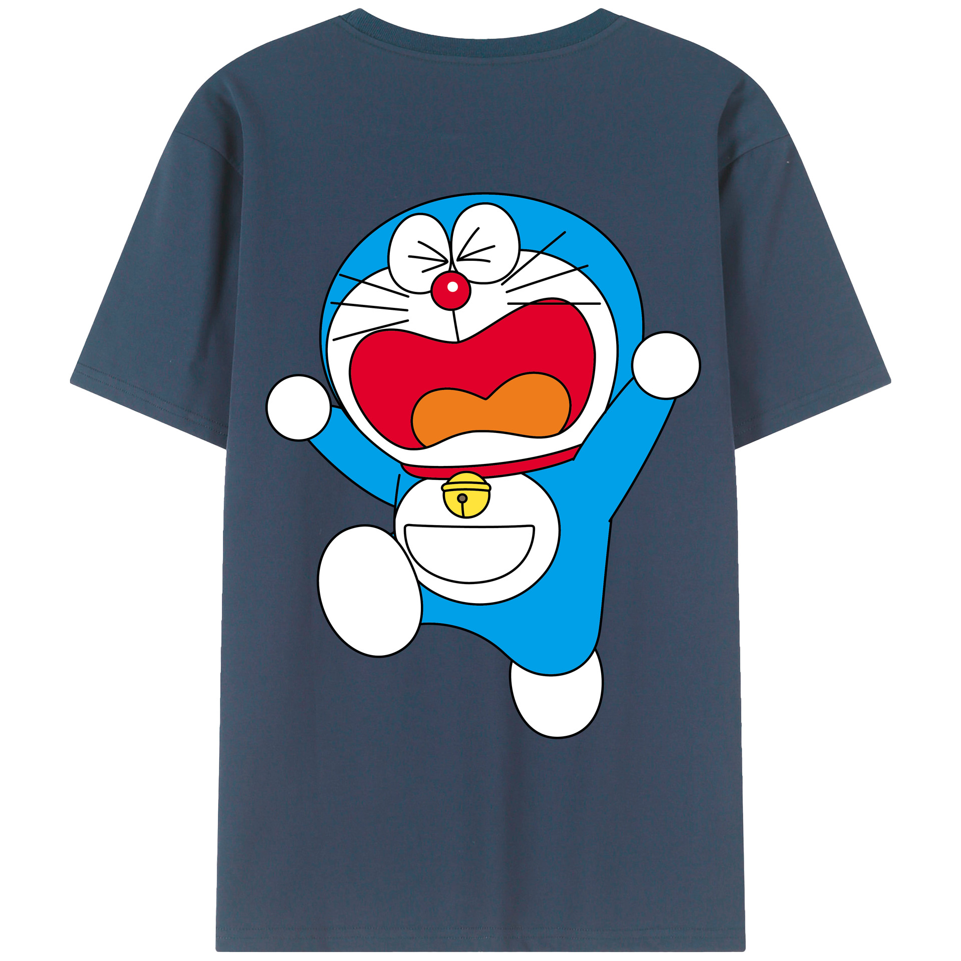（画像用） ドラえもん Doraemon レディース半袖Tシャツ(バックプリント)