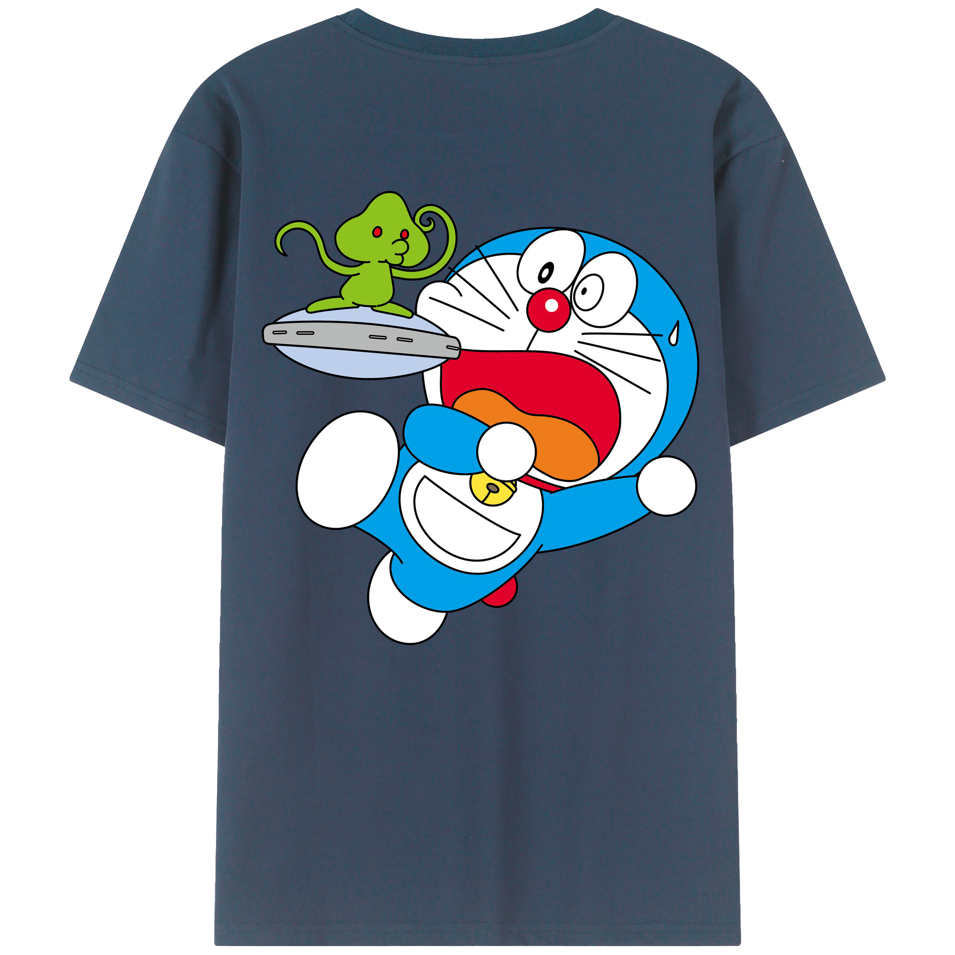 （画像用） ドラえもん Doraemon レディース半袖Tシャツ(バックプリント)