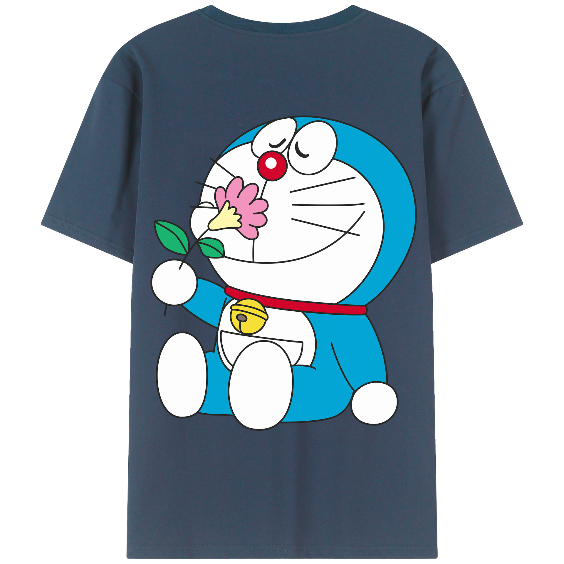 （画像用） ドラえもん Doraemon レディース半袖Tシャツ(バックプリント)