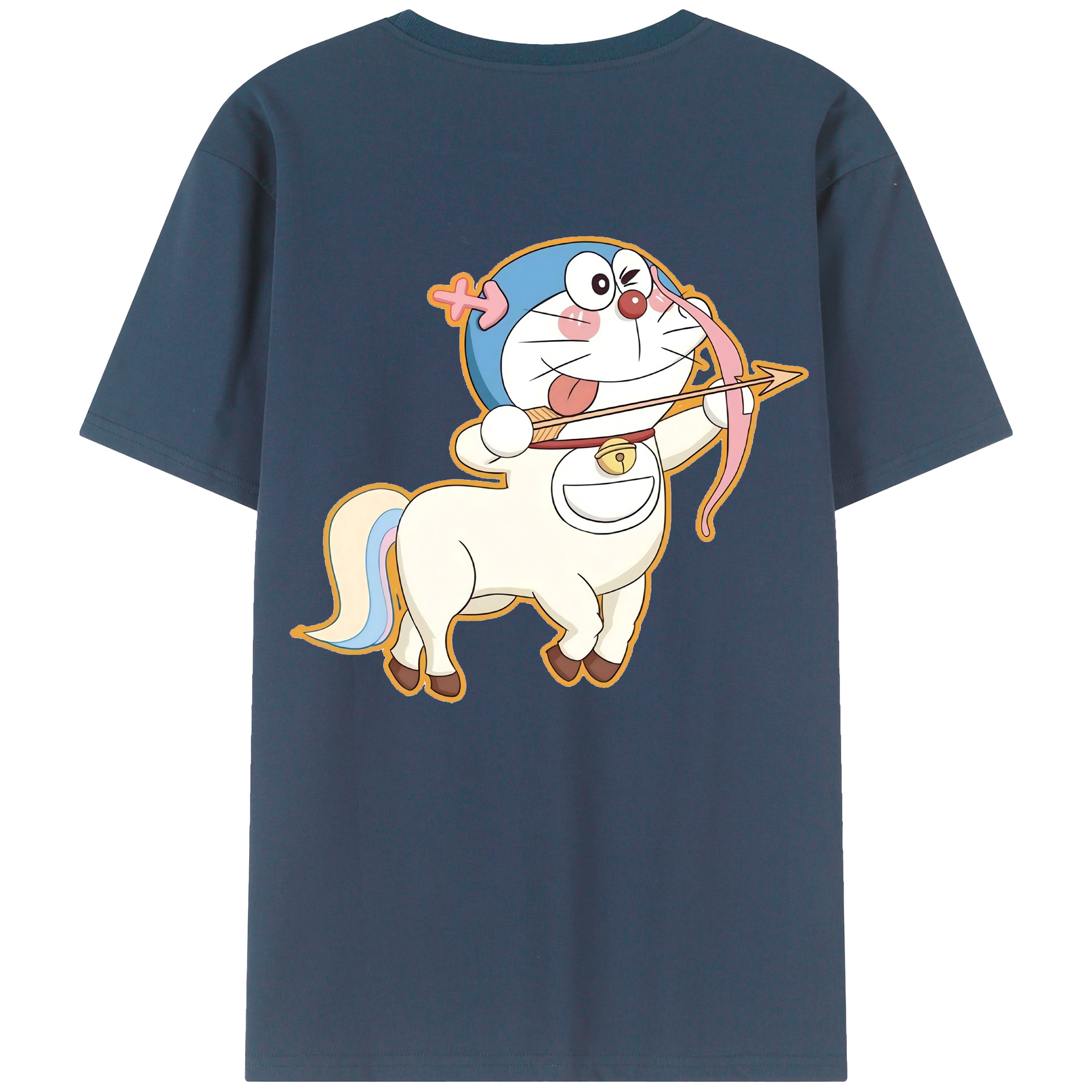（画像用） ドラえもん Doraemon レディース半袖Tシャツ(バックプリント)