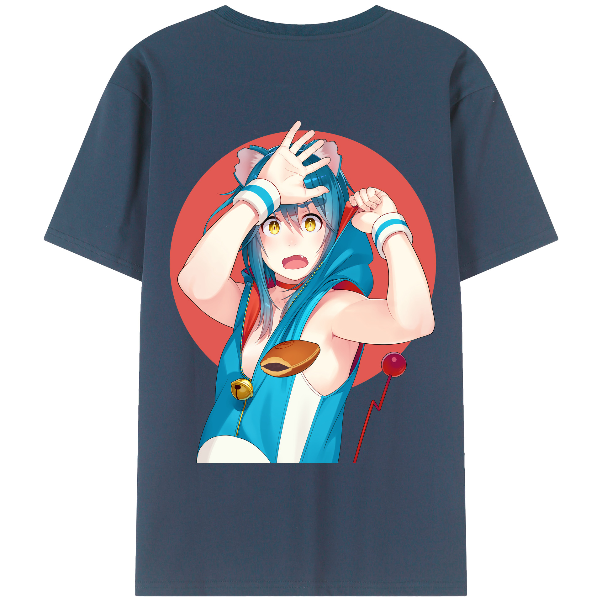（画像用） ドラえもん Doraemon レディース半袖Tシャツ(バックプリント)