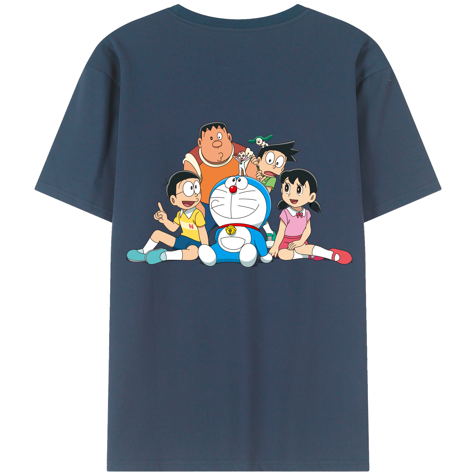 （画像用） ドラえもん Doraemon レディース半袖Tシャツ(バックプリント)