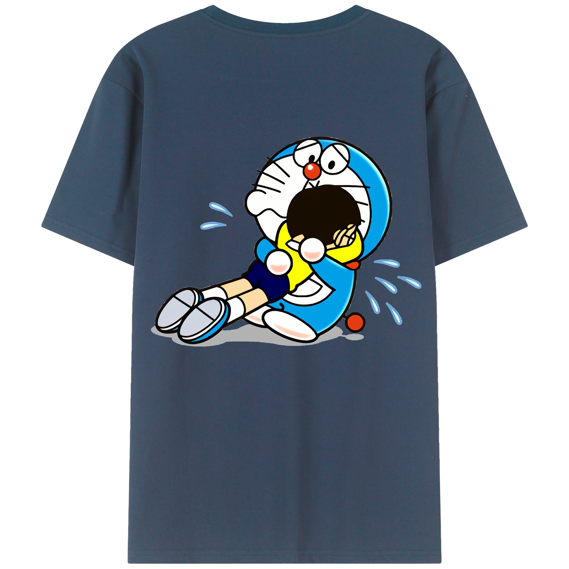 （画像用） ドラえもん Doraemon レディース半袖Tシャツ(バックプリント)