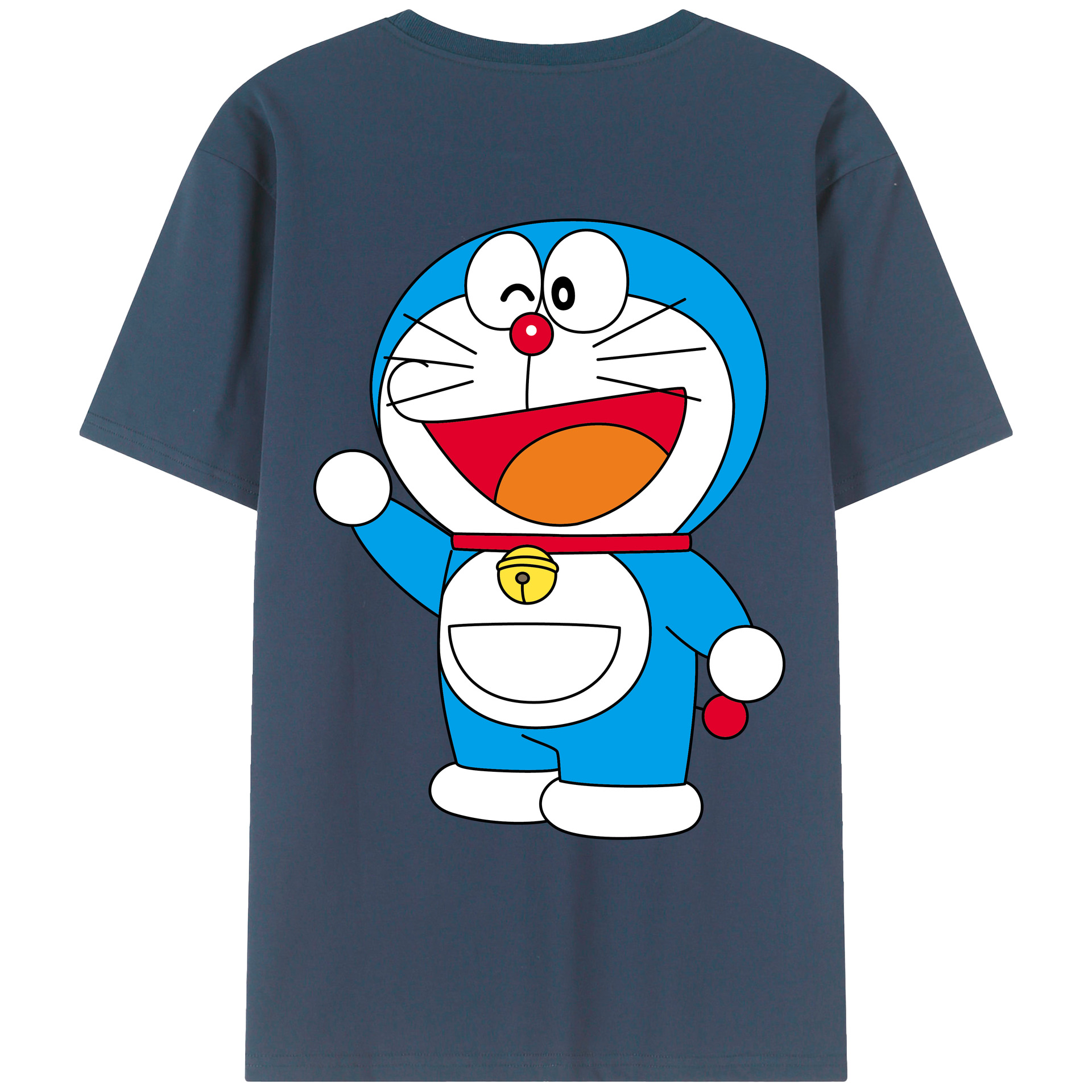 （画像用） ドラえもん Doraemon レディース半袖Tシャツ(バックプリント)