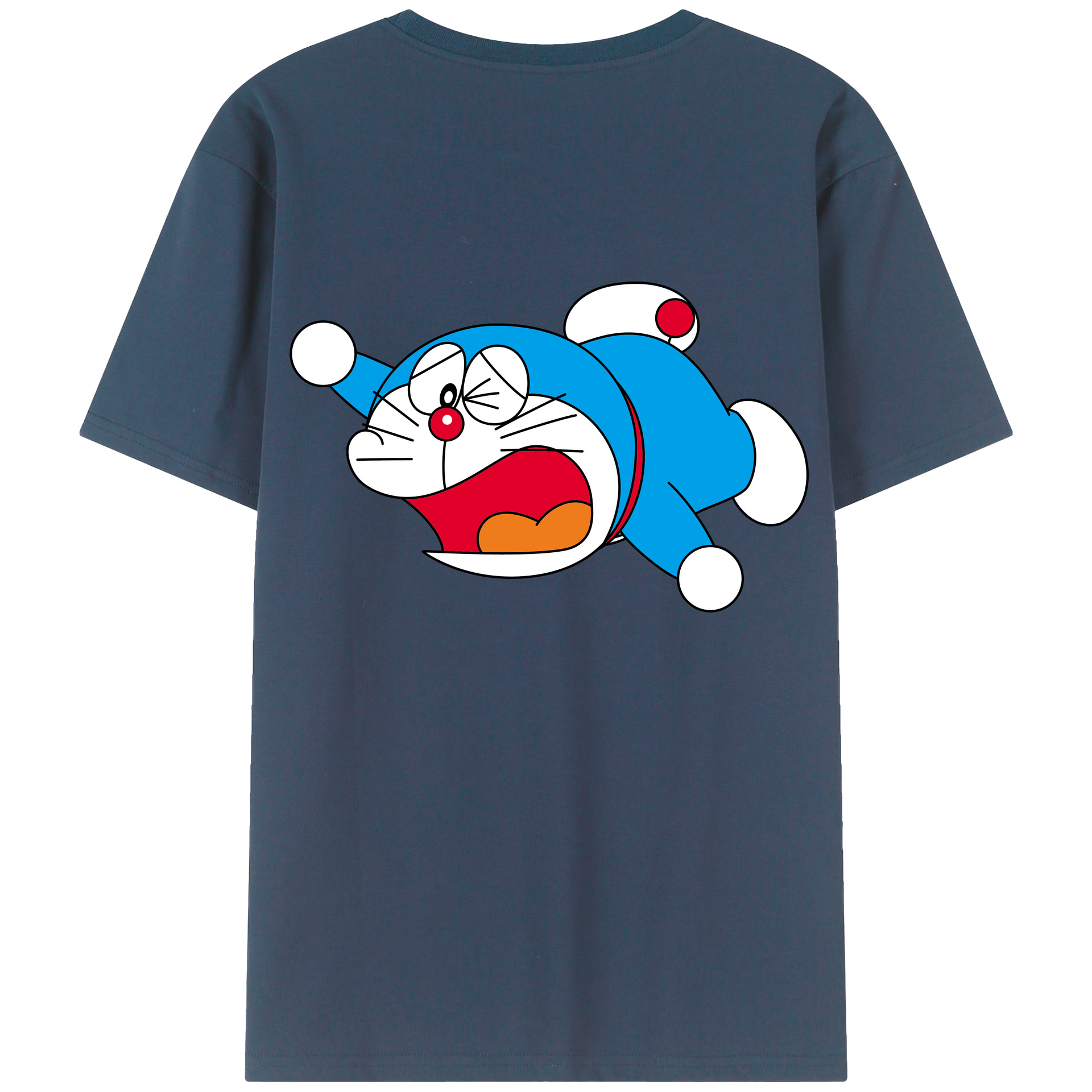 （画像用） ドラえもん Doraemon レディース半袖Tシャツ(バックプリント)