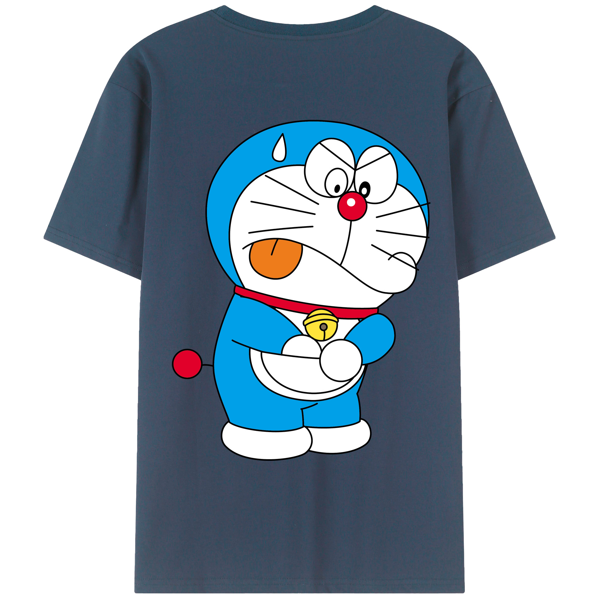 （画像用） ドラえもん Doraemon レディース半袖Tシャツ(バックプリント)