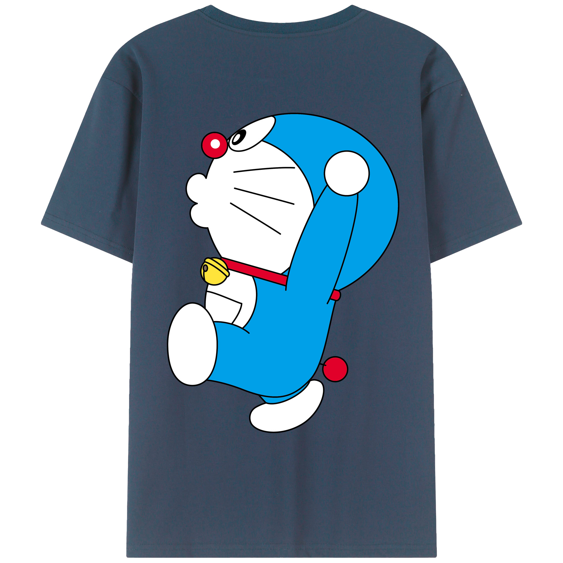 （画像用） ドラえもん Doraemon レディース半袖Tシャツ(バックプリント)