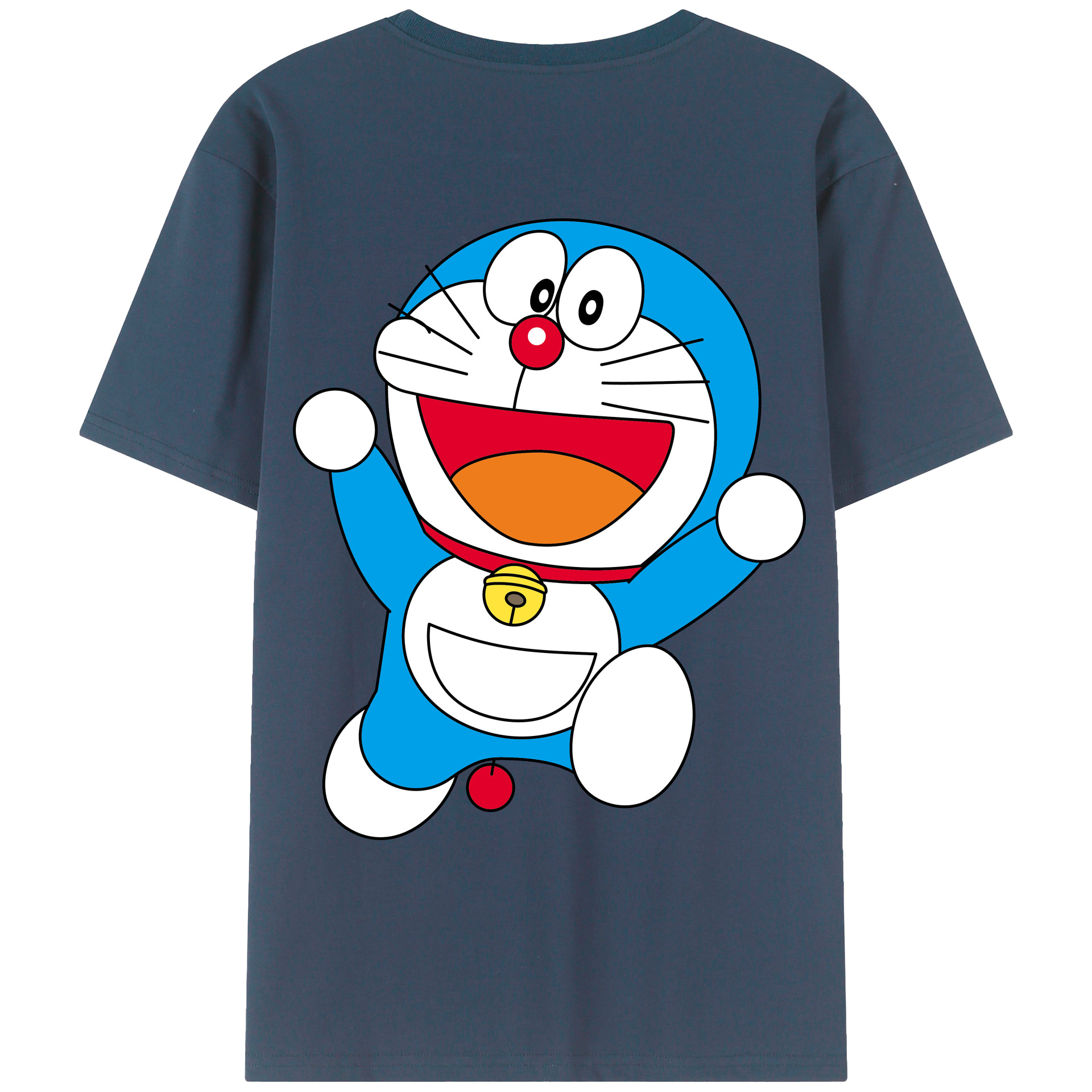 （画像用） ドラえもん Doraemon レディース半袖Tシャツ(バックプリント)