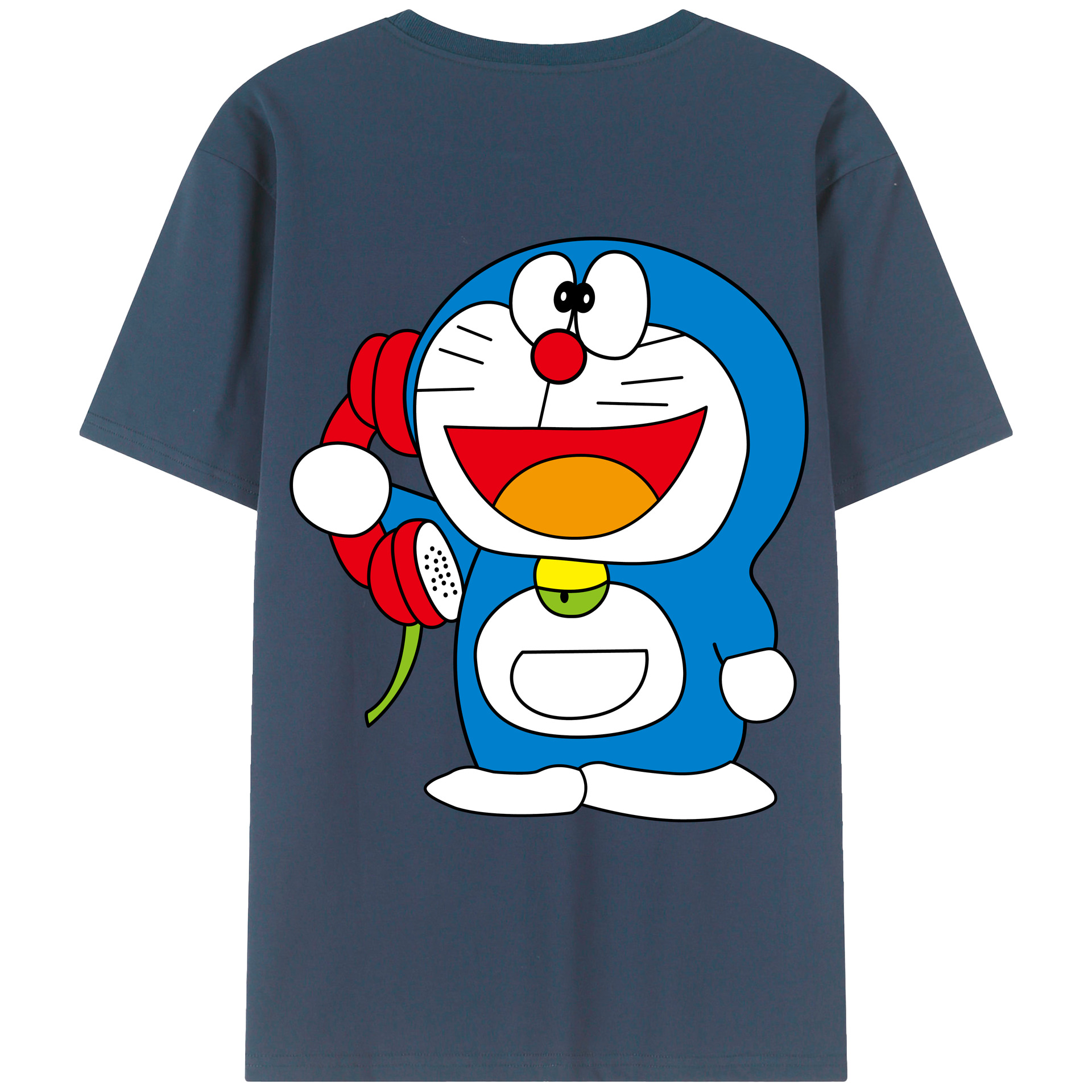 （画像用） ドラえもん Doraemon レディース半袖Tシャツ(バックプリント)