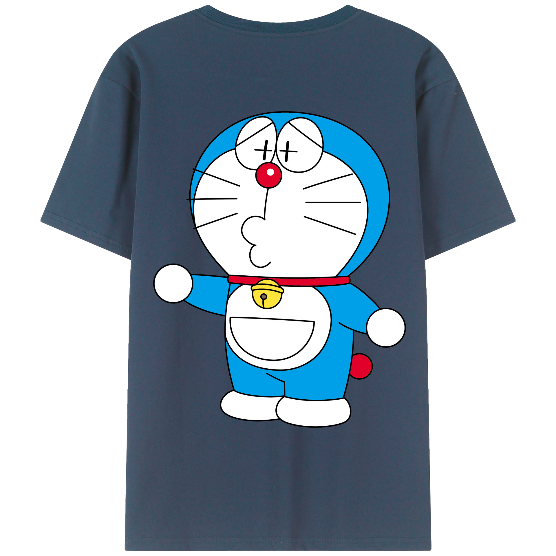 （画像用） ドラえもん Doraemon レディース半袖Tシャツ(バックプリント)