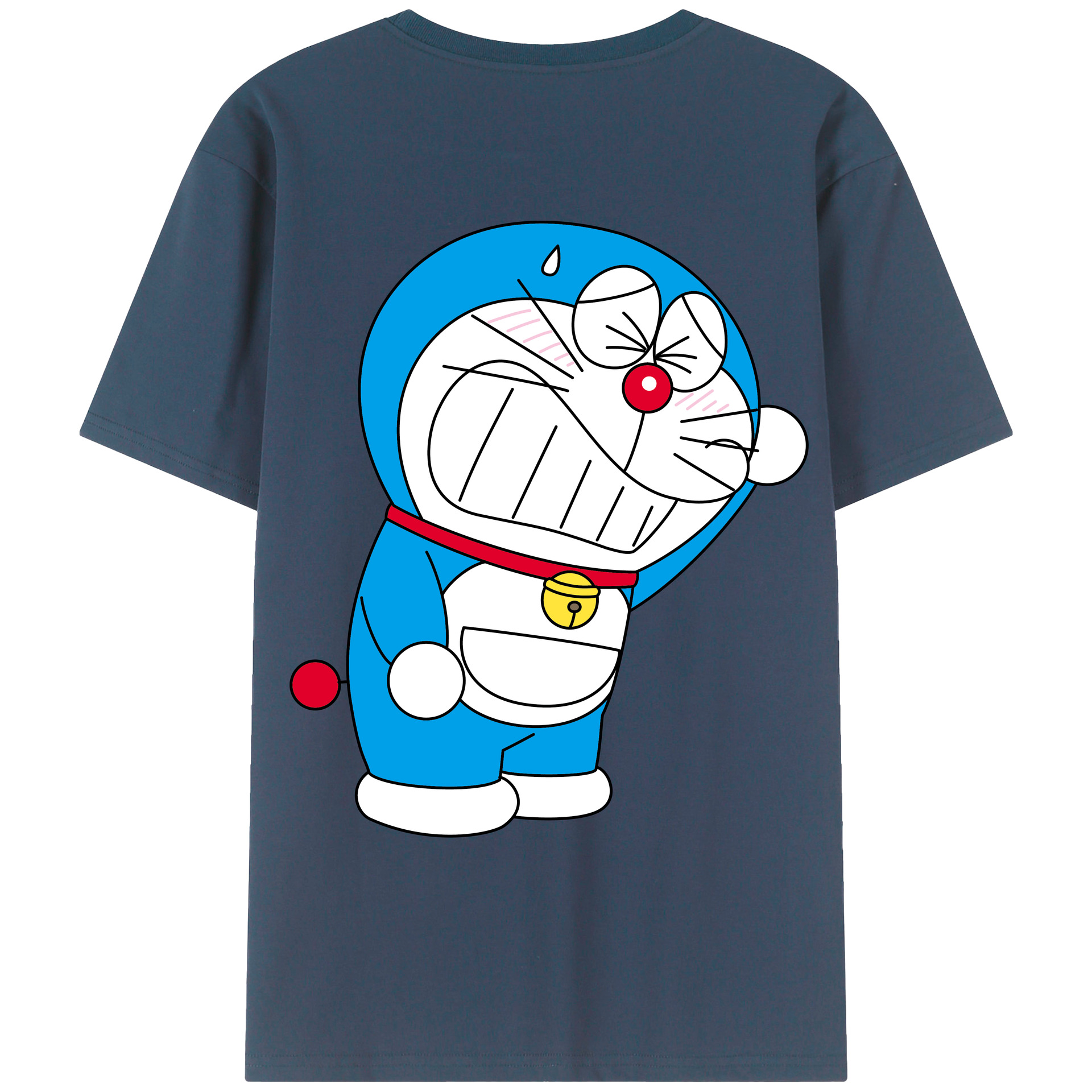 （画像用） ドラえもん Doraemon レディース半袖Tシャツ(バックプリント)