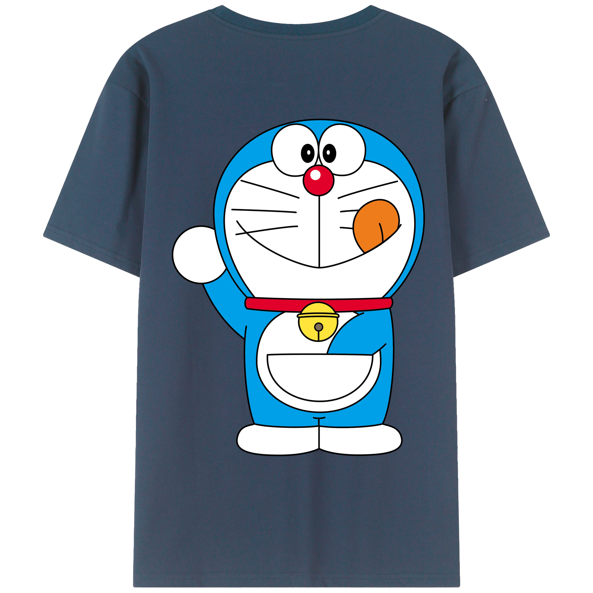 （画像用） ドラえもん Doraemon レディース半袖Tシャツ(バックプリント)