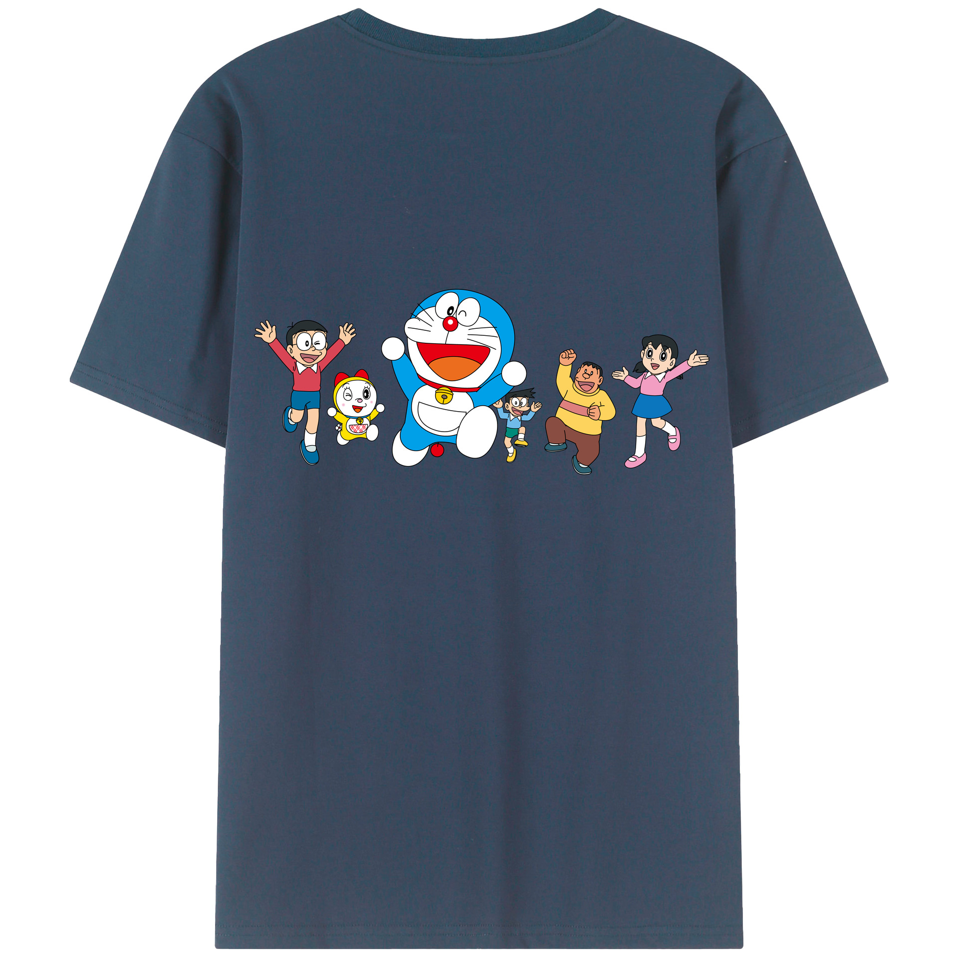 （画像用） ドラえもん 骨川 スネ夫 Doraemon Honekawa Suneo レディース半袖Tシャツ(バックプリント)