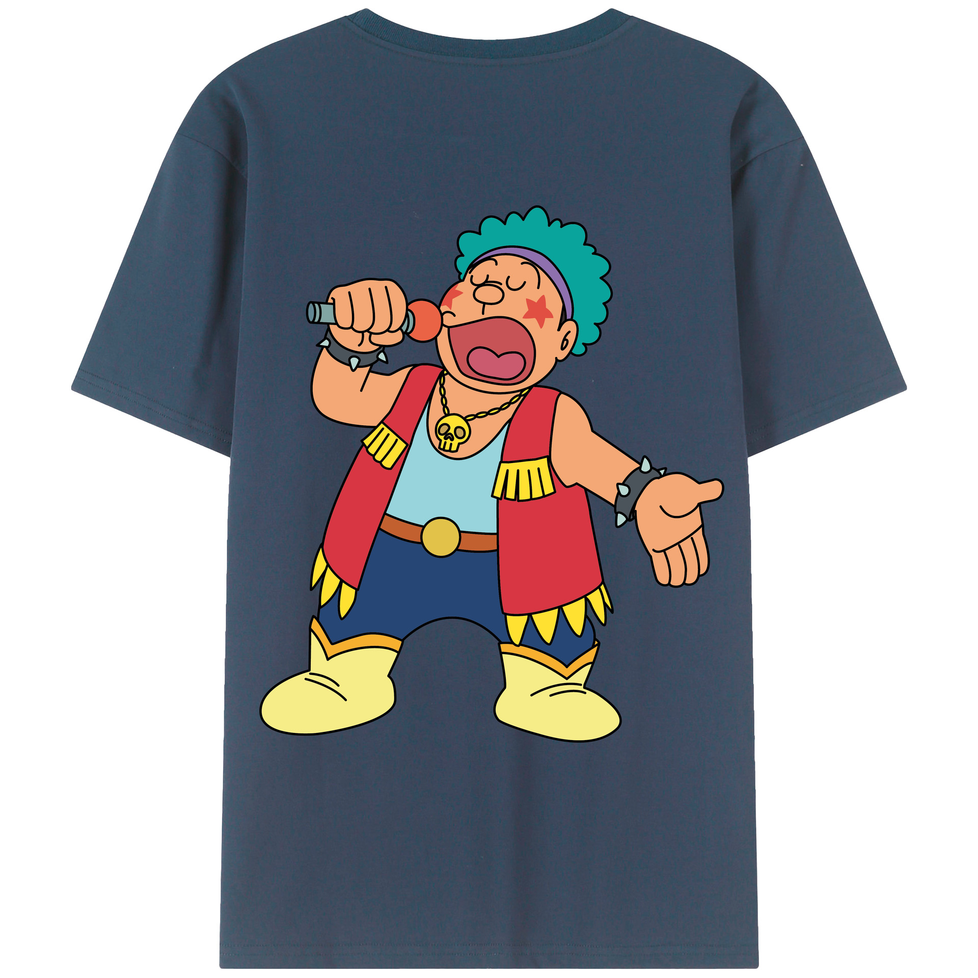 （画像用） ドラえもん 剛田武 Doraemon Gouta Takeshi レディース半袖Tシャツ(バックプリント)