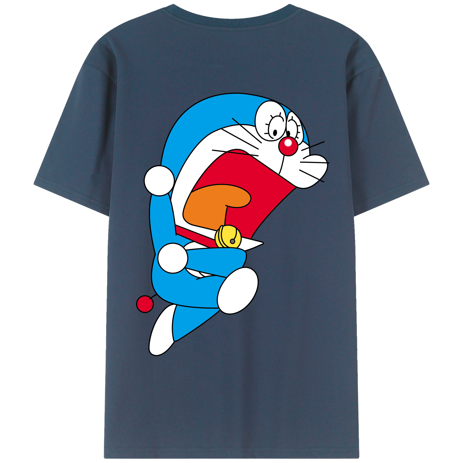 （画像用） ドラえもん Doraemon レディース半袖Tシャツ(バックプリント)