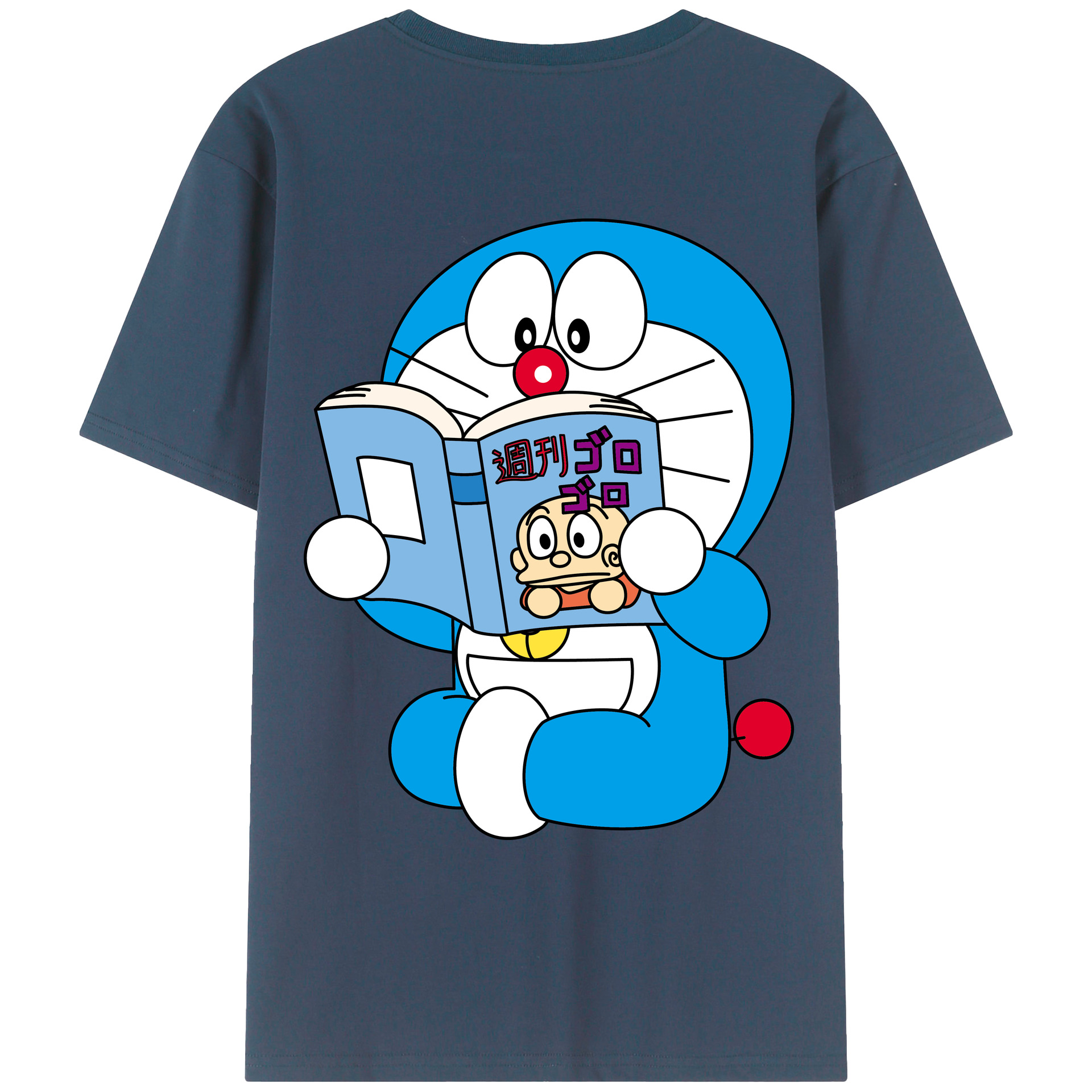 （画像用） ドラえもん Doraemon レディース半袖Tシャツ(バックプリント)