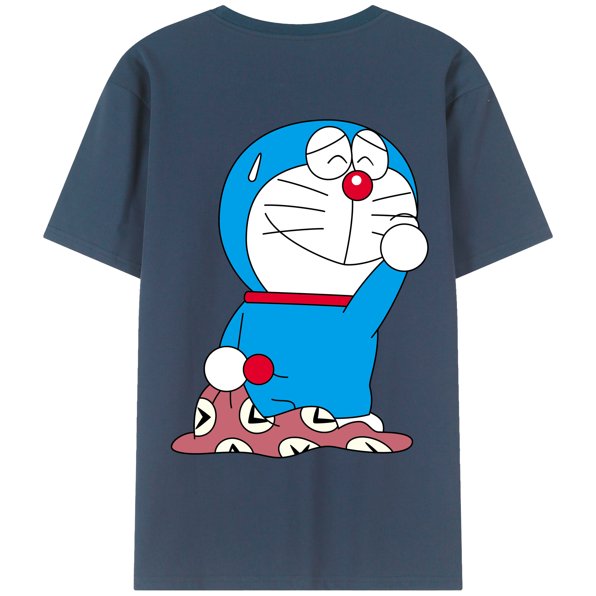 （画像用） ドラえもん Doraemon レディース半袖Tシャツ(バックプリント)