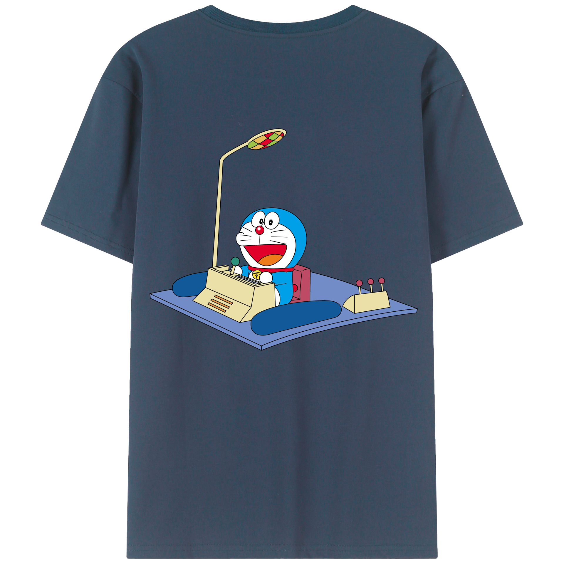 （画像用） ドラえもん Doraemon レディース半袖Tシャツ(バックプリント)