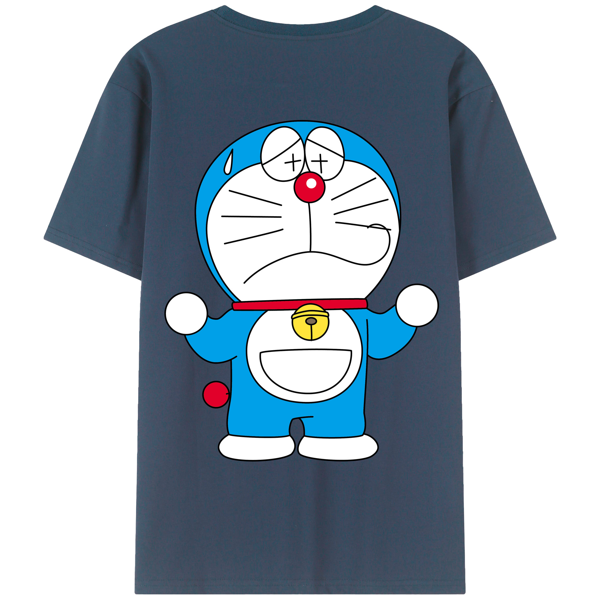 （画像用） ドラえもん Doraemon レディース半袖Tシャツ(バックプリント)