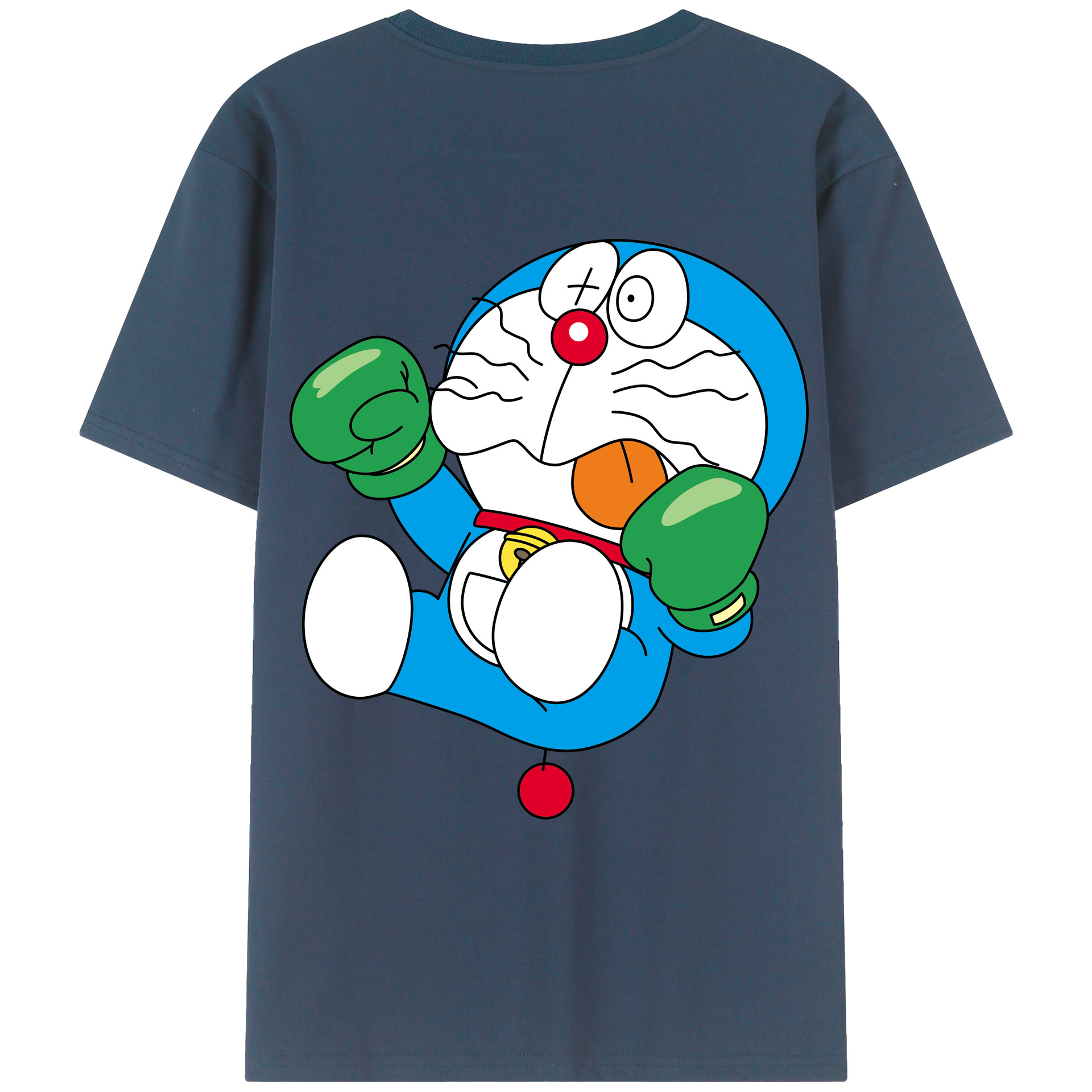 （画像用） ドラえもん Doraemon レディース半袖Tシャツ(バックプリント)