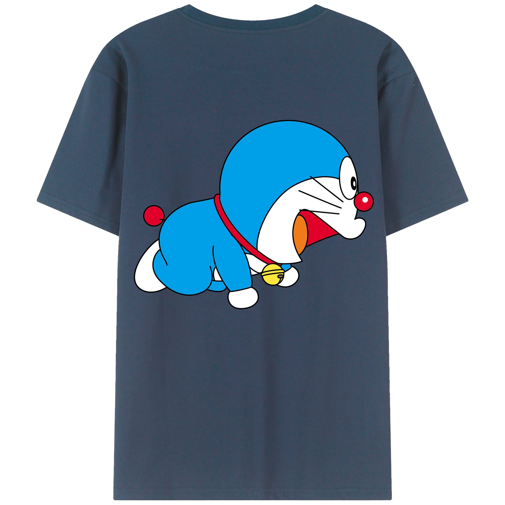 （画像用） ドラえもん Doraemon レディース半袖Tシャツ(バックプリント)
