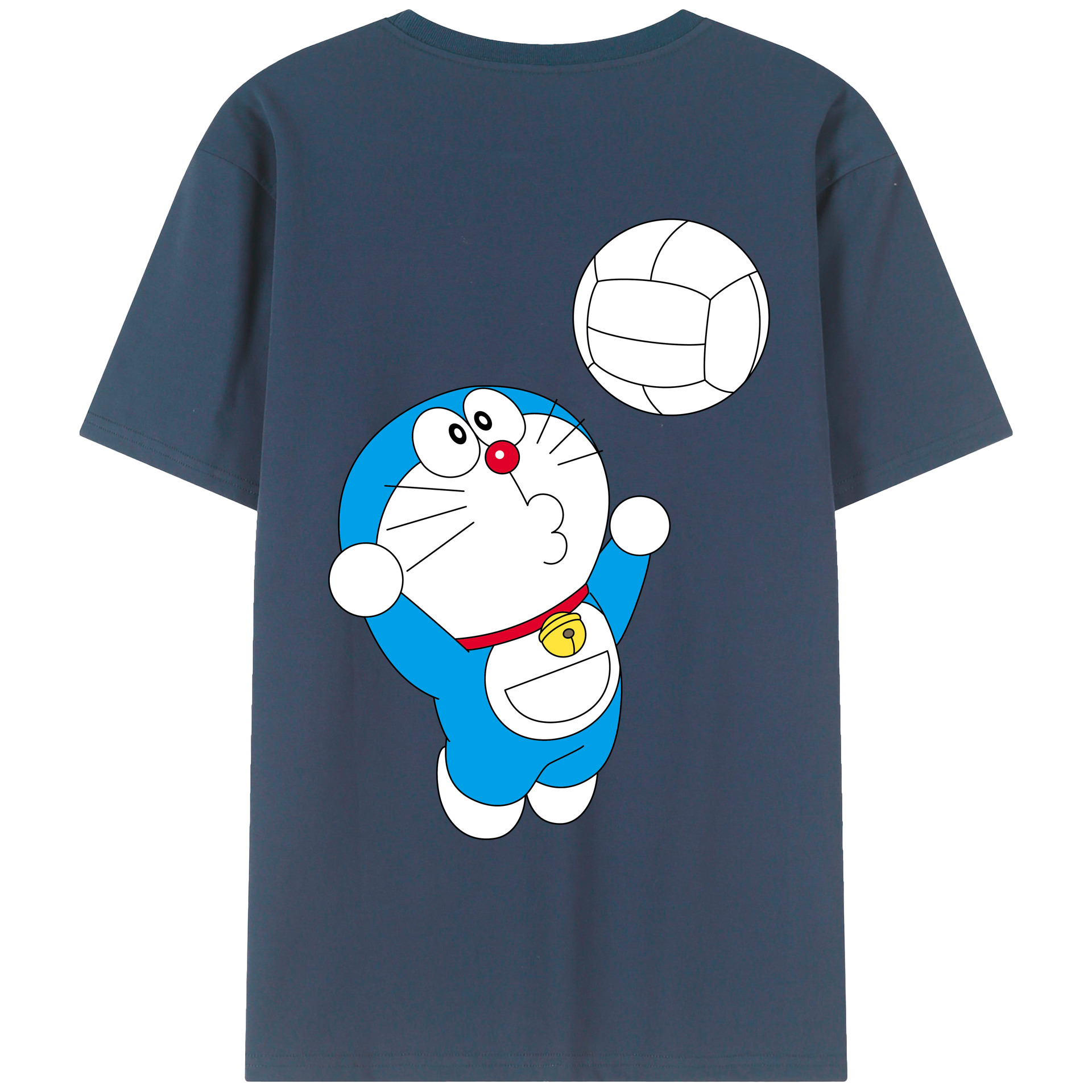 （画像用） ドラえもん Doraemon レディース半袖Tシャツ(バックプリント)