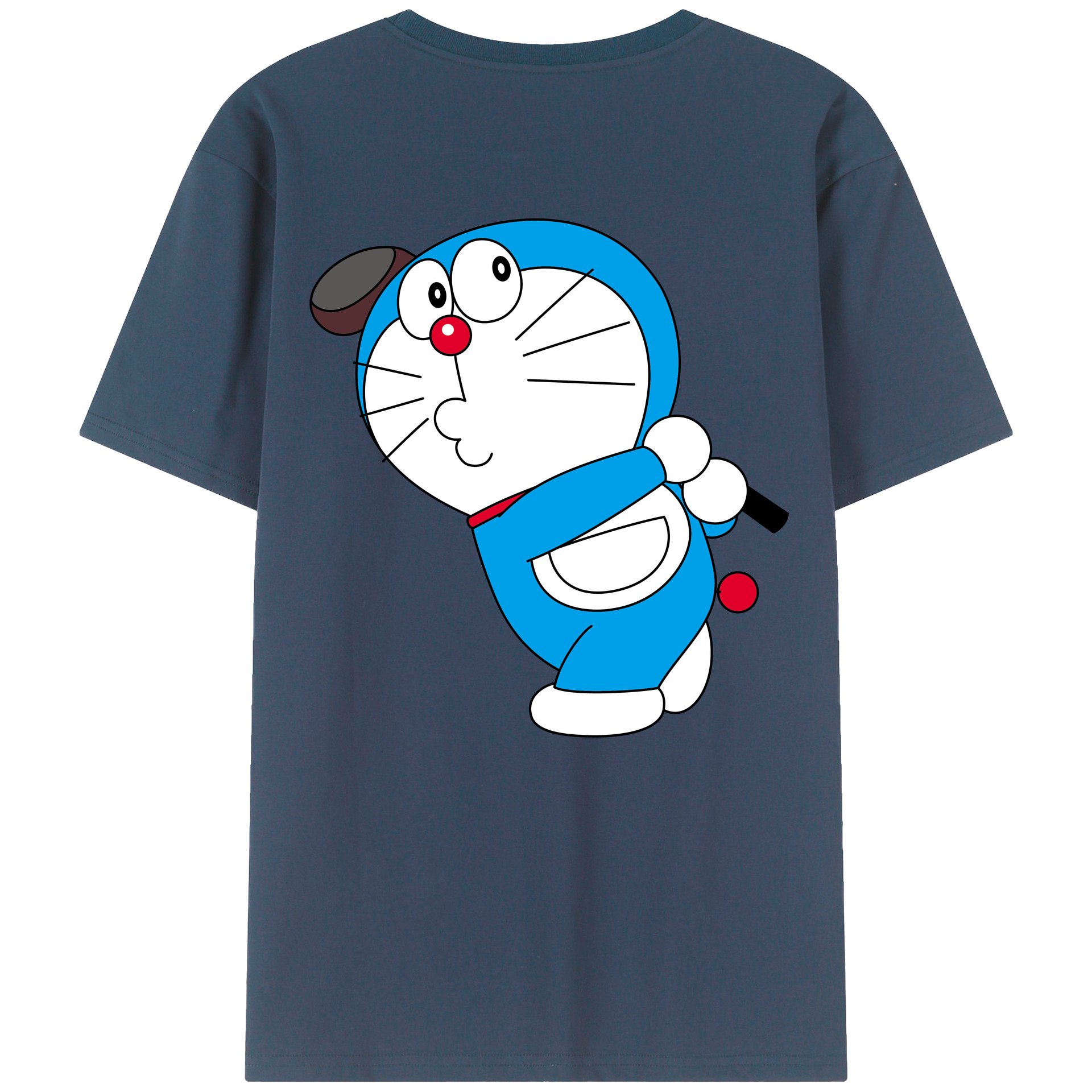 （画像用） ドラえもん Doraemon レディース半袖Tシャツ(バックプリント)