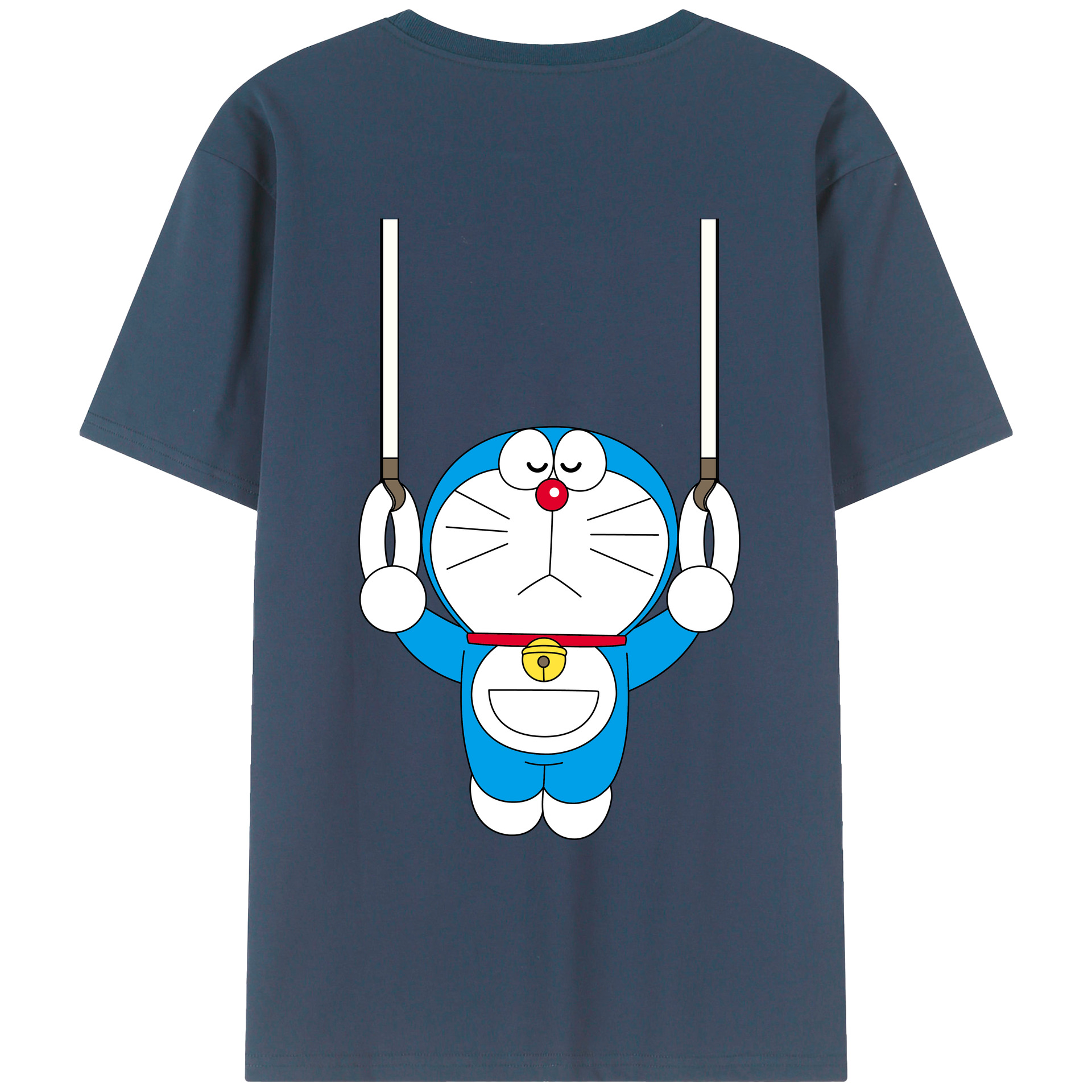 （画像用） ドラえもん Doraemon レディース半袖Tシャツ(バックプリント)