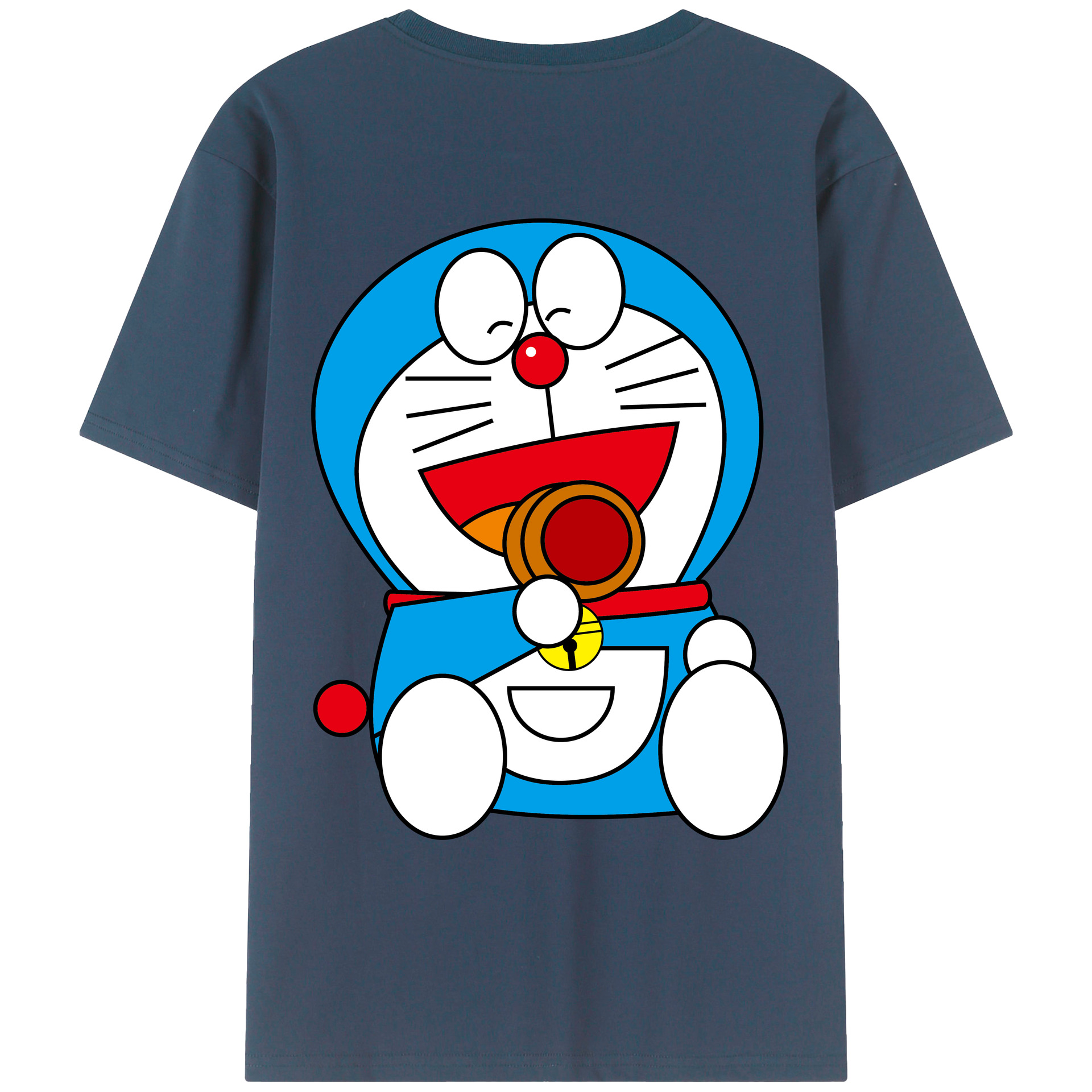 （画像用） ドラえもん Doraemon レディース半袖Tシャツ(バックプリント)