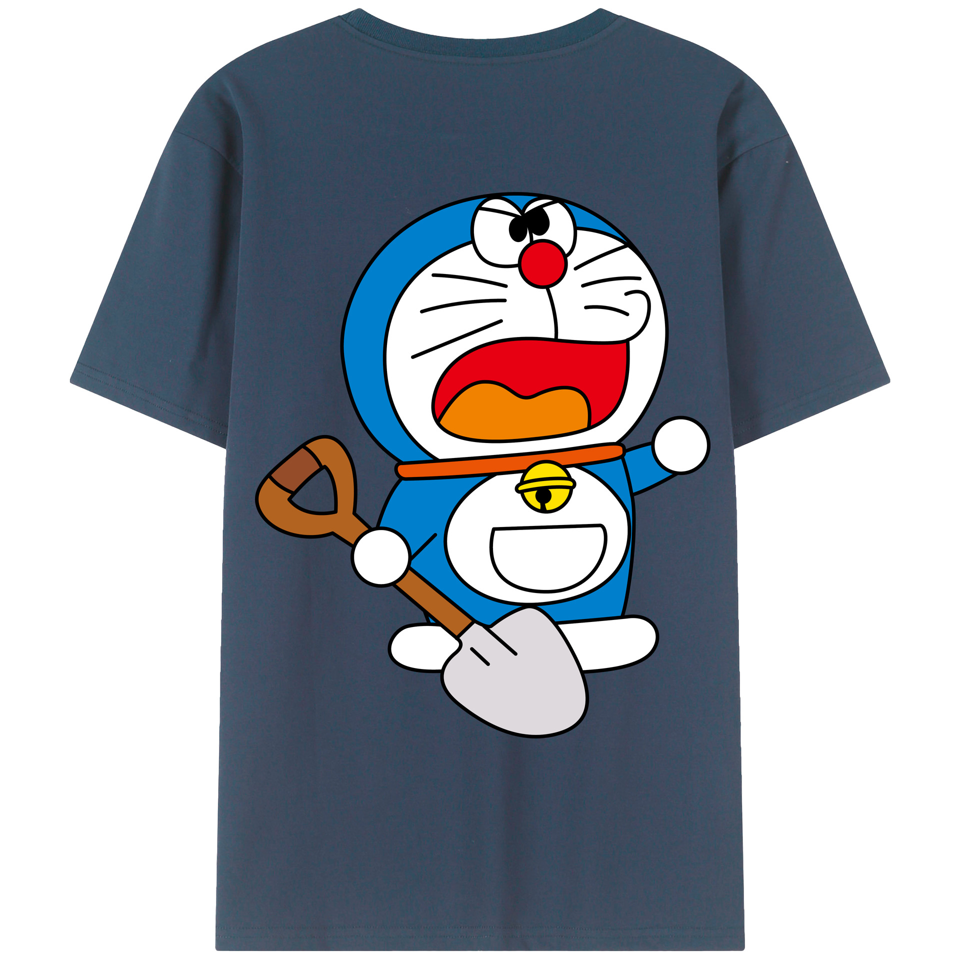 （画像用） ドラえもん Doraemon レディース半袖Tシャツ(バックプリント)