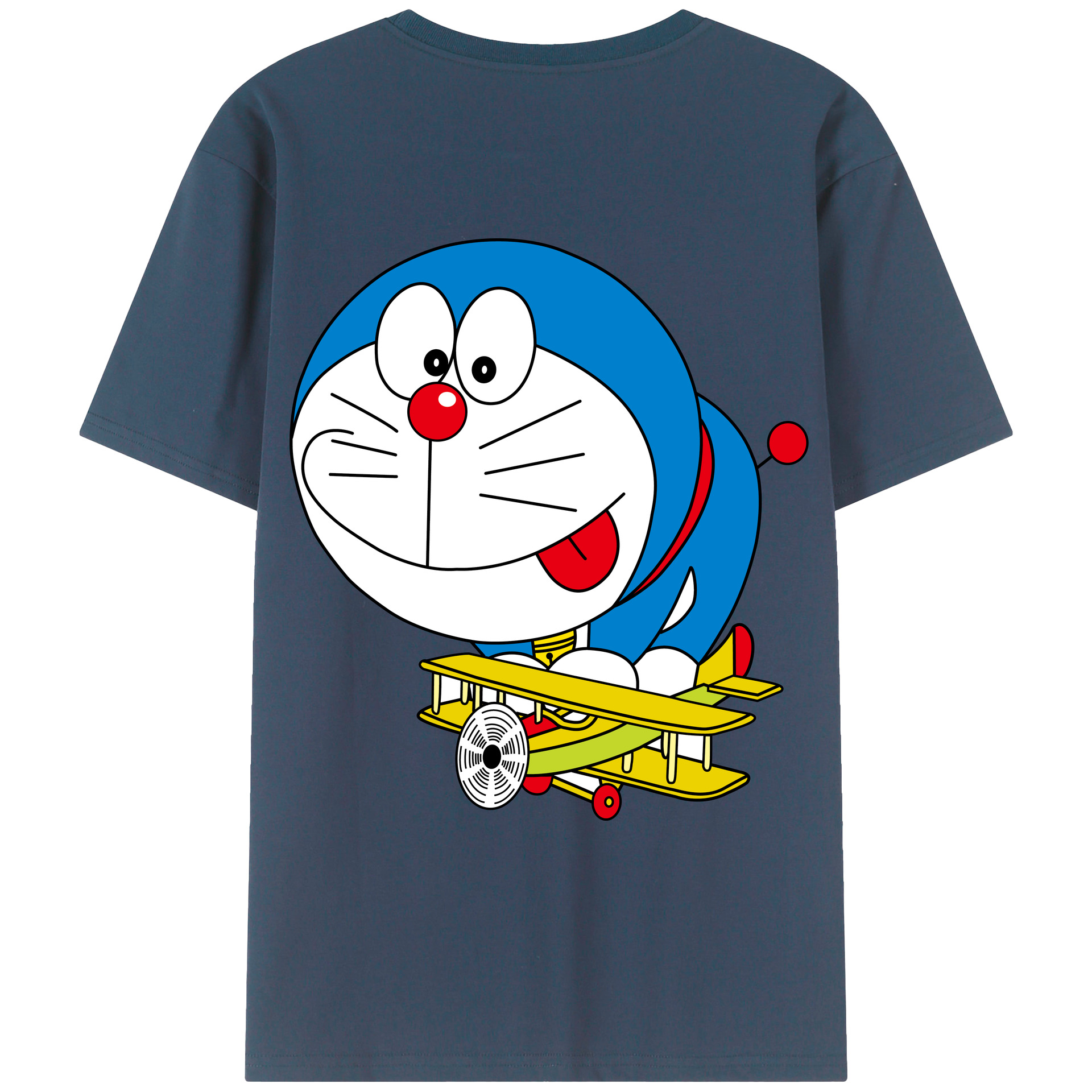 （画像用） ドラえもん Doraemon レディース半袖Tシャツ(バックプリント)