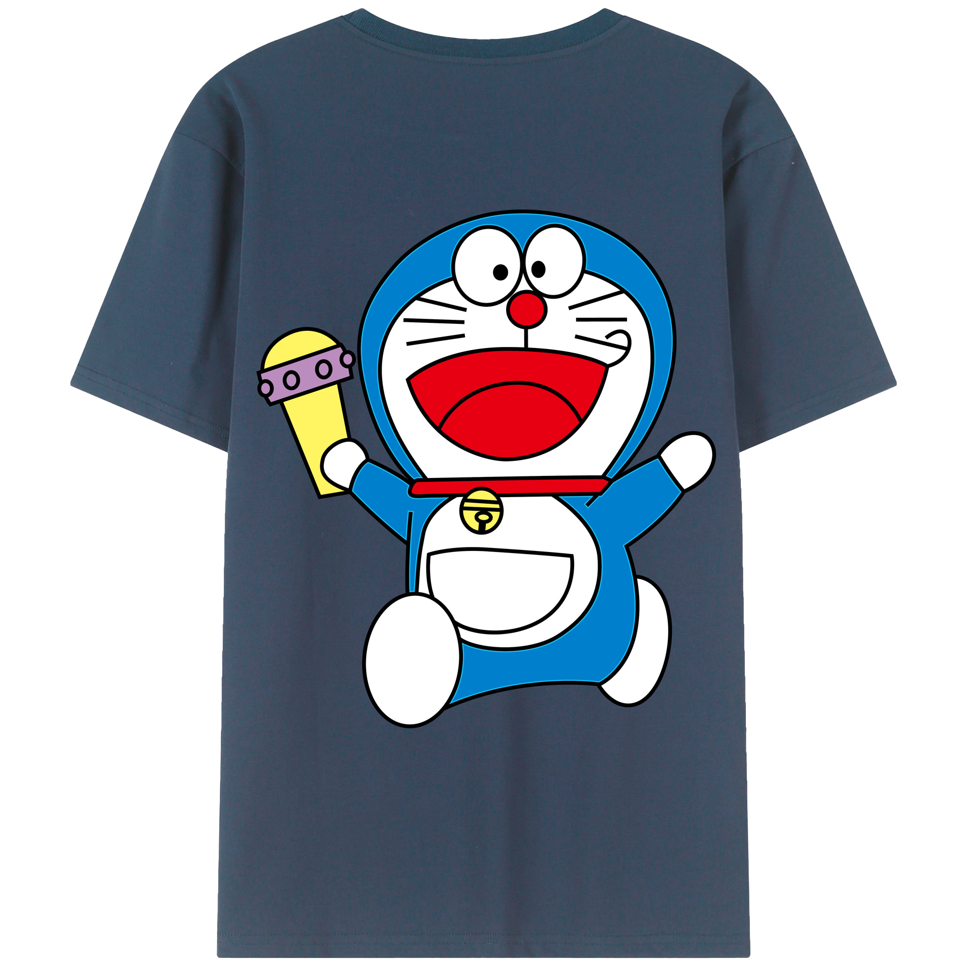 （画像用） ドラえもん Doraemon レディース半袖Tシャツ(バックプリント)