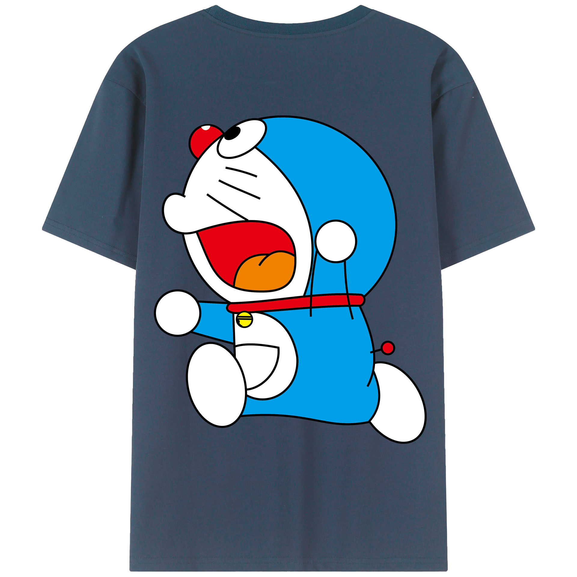 （画像用） ドラえもん Doraemon レディース半袖Tシャツ(バックプリント)