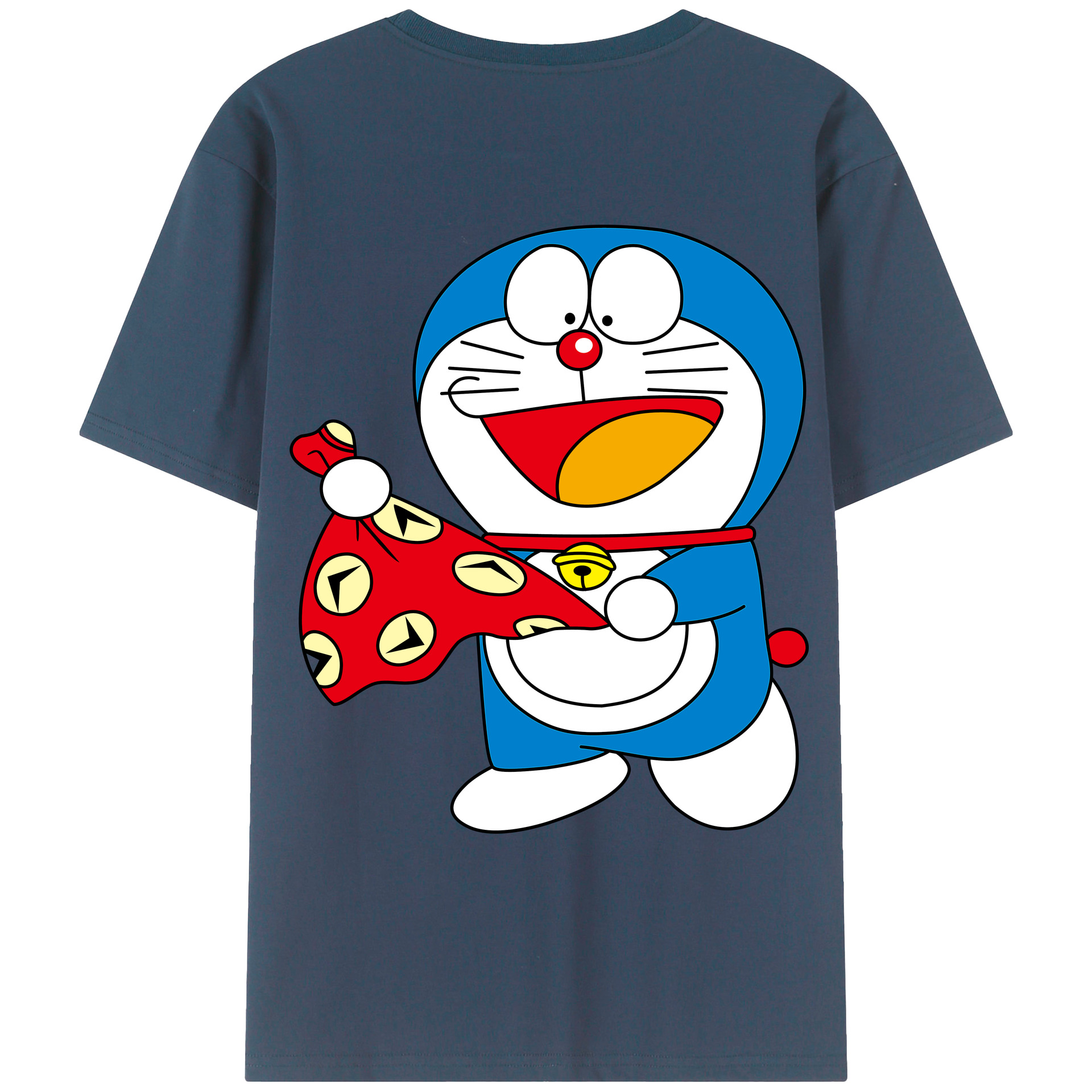 （画像用） ドラえもん Doraemon レディース半袖Tシャツ(バックプリント)