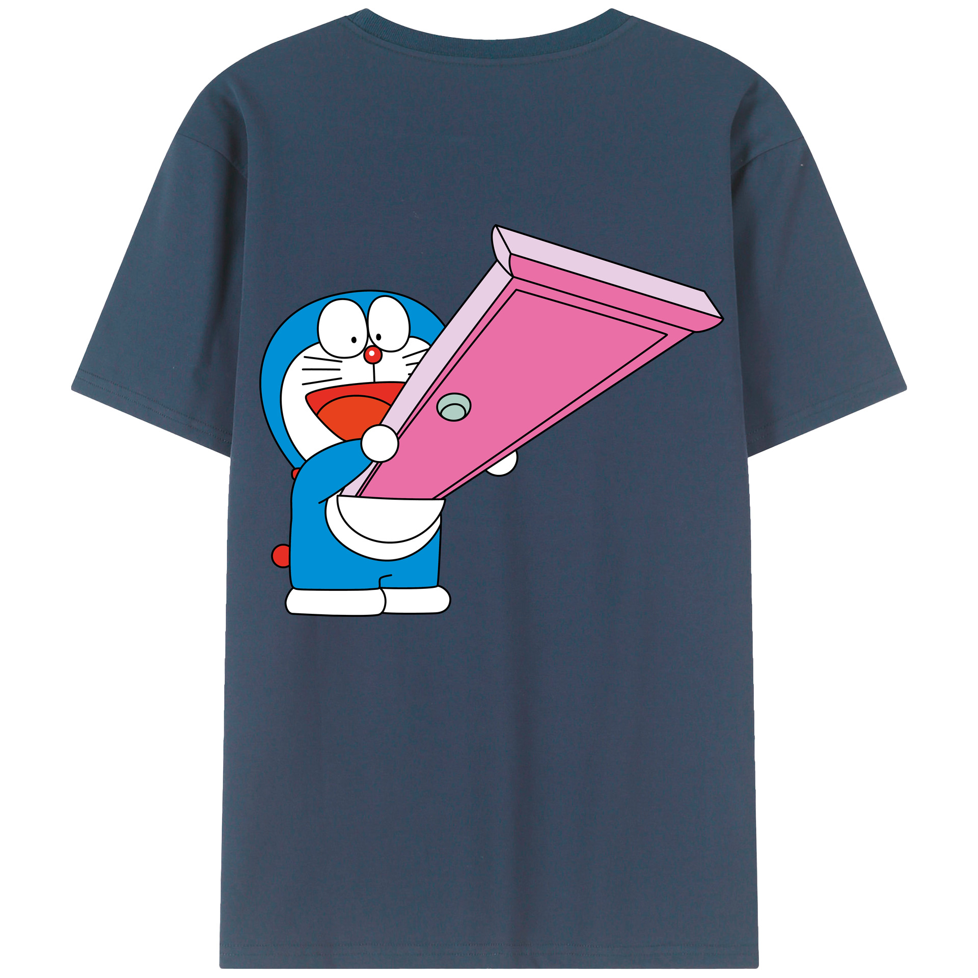 （画像用） ドラえもん Doraemon レディース半袖Tシャツ(バックプリント)