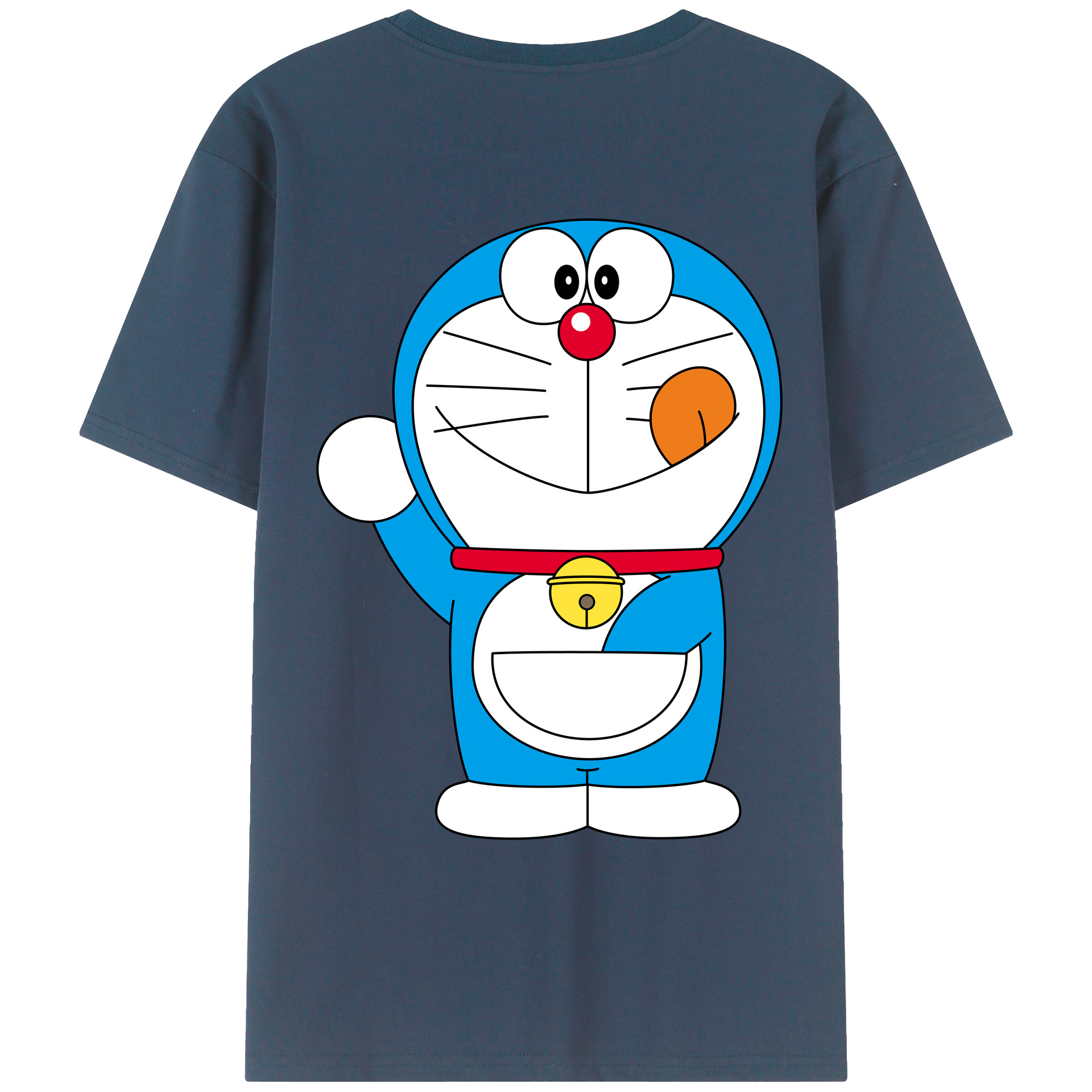 （画像用） ドラえもん Doraemon レディース半袖Tシャツ(バックプリント)