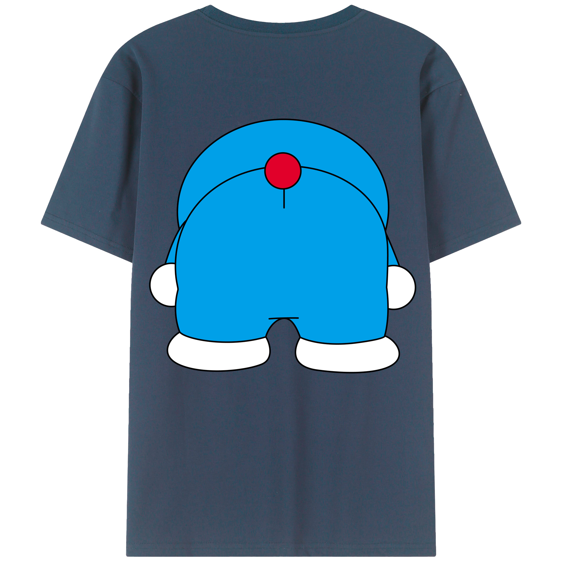 （画像用） ドラえもん Doraemon レディース半袖Tシャツ(バックプリント)