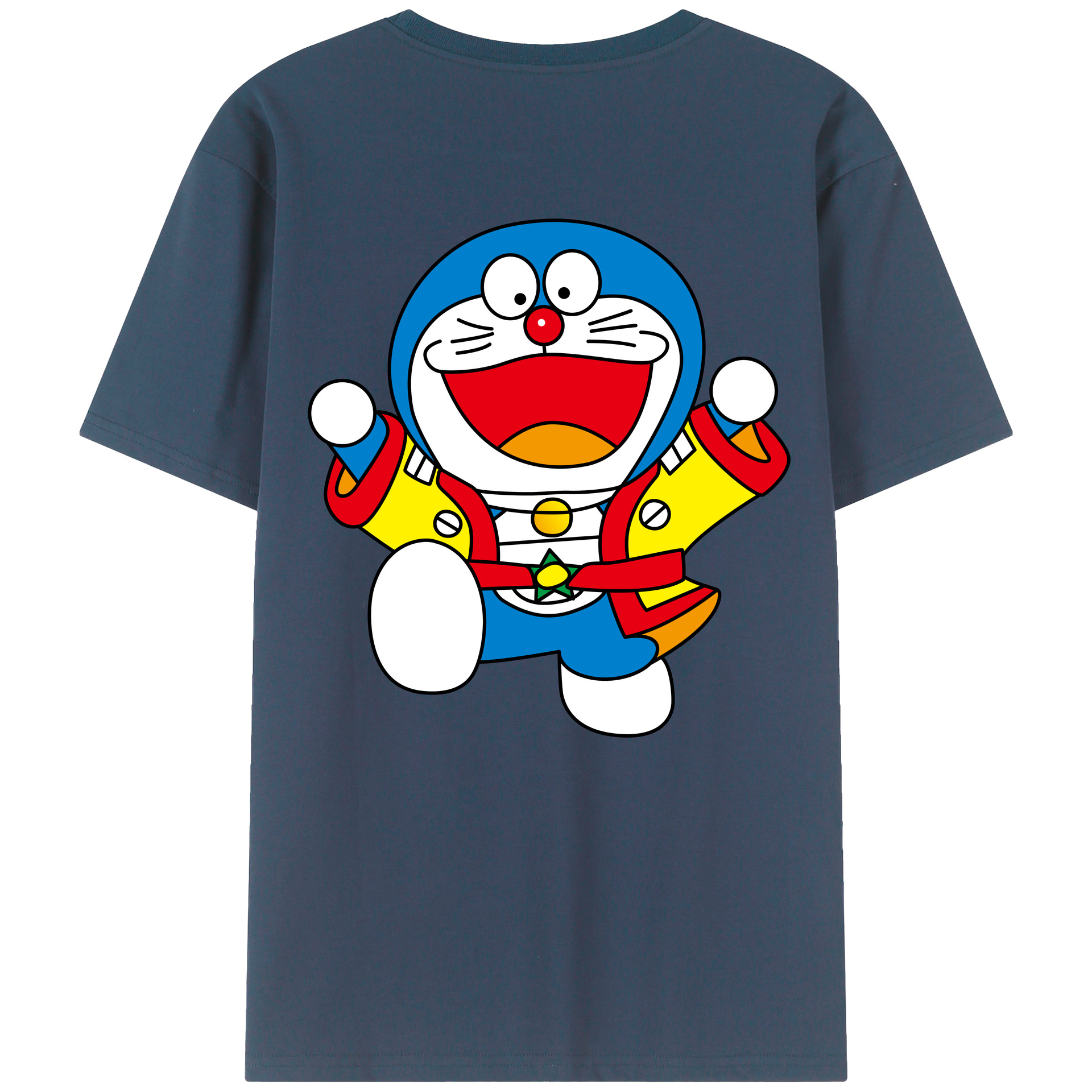 （画像用） ドラえもん Doraemon レディース半袖Tシャツ(バックプリント)
