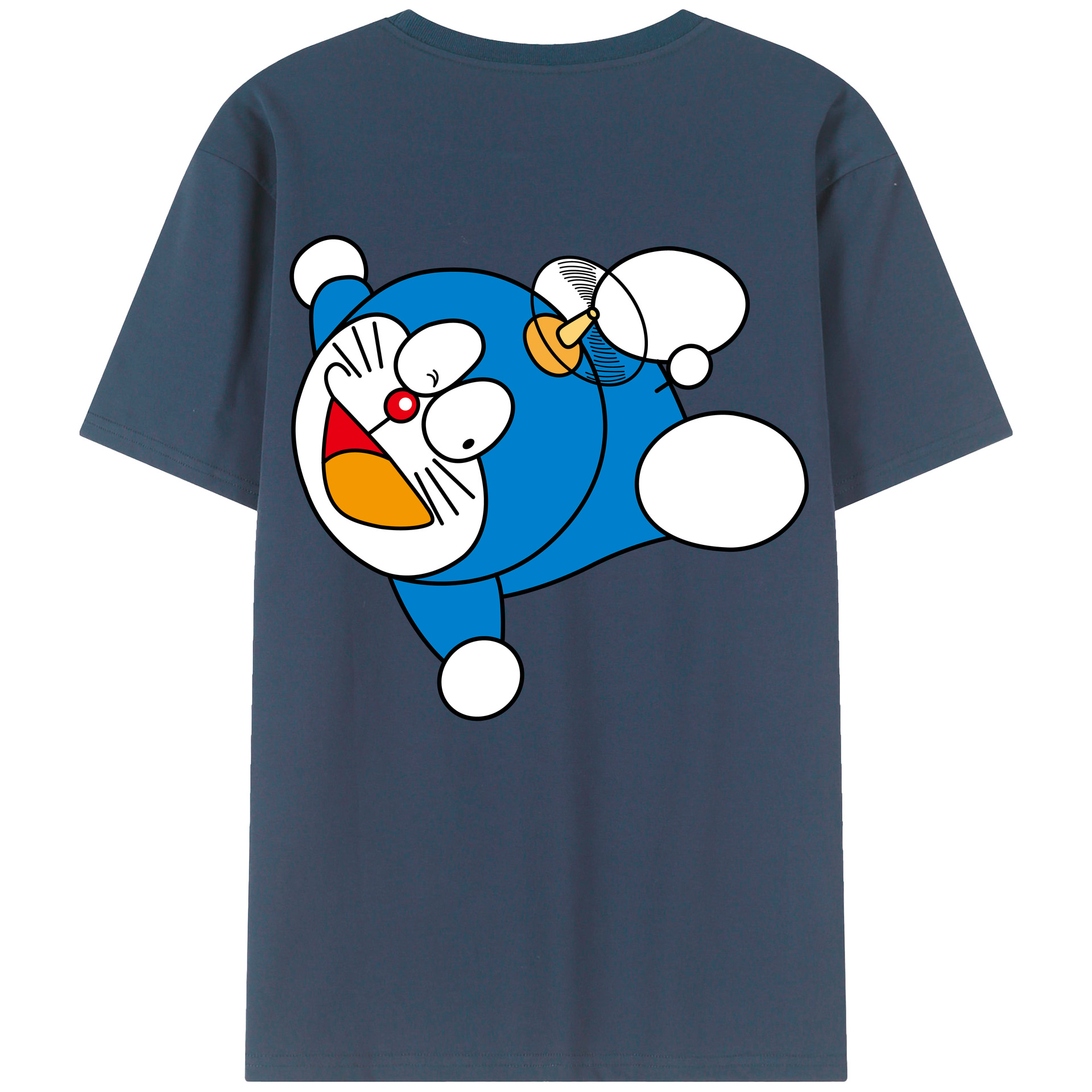 （画像用） ドラえもん Doraemon レディース半袖Tシャツ(バックプリント)
