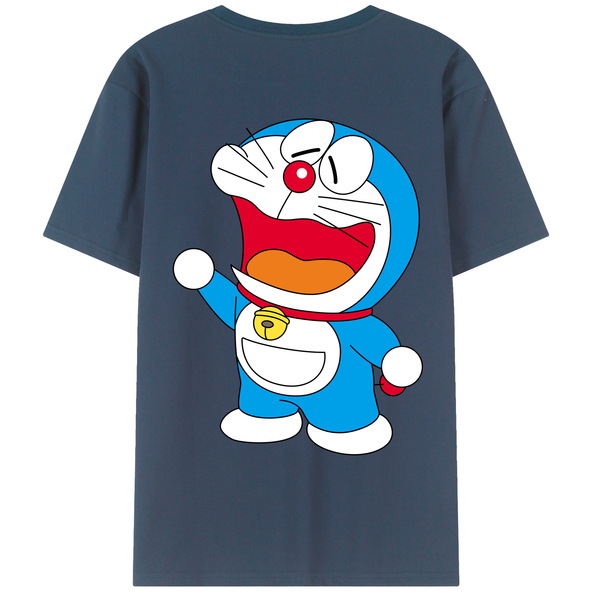 （画像用） ドラえもん Doraemon レディース半袖Tシャツ(バックプリント)