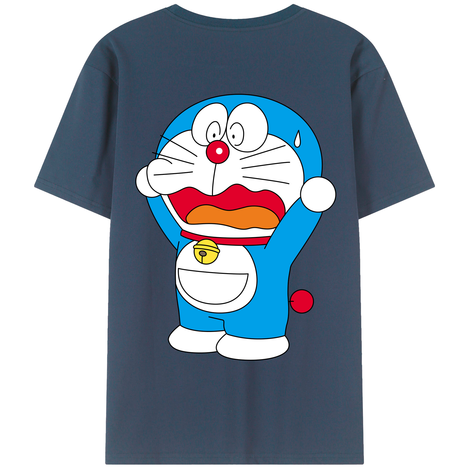 （画像用） ドラえもん Doraemon レディース半袖Tシャツ(バックプリント)