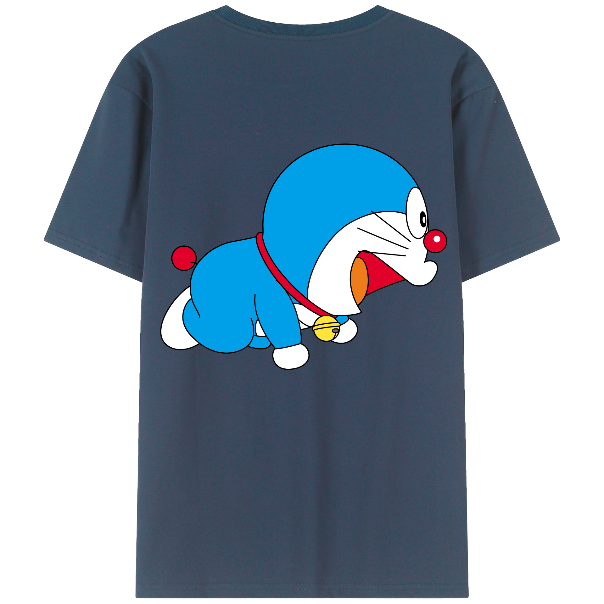 （画像用） ドラえもん Doraemon レディース半袖Tシャツ(バックプリント)