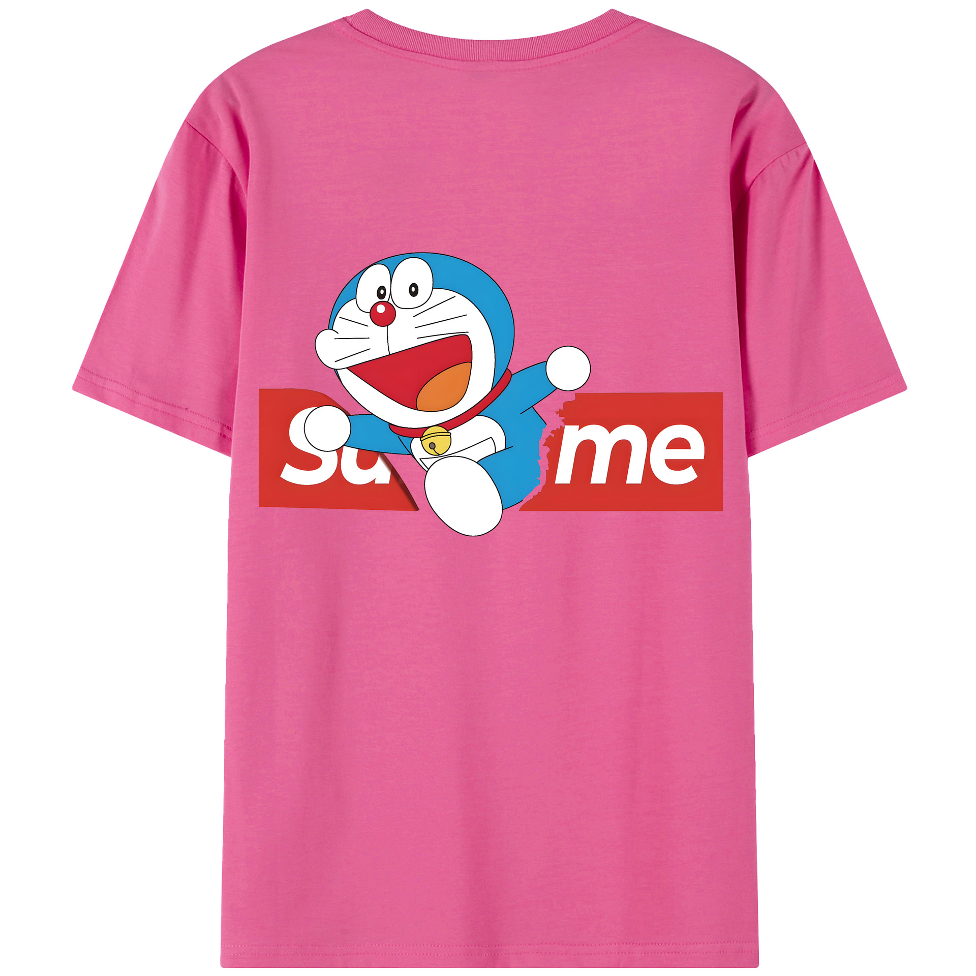 （画像用） ドラえもん Doraemon レディース半袖Tシャツ(バックプリント)