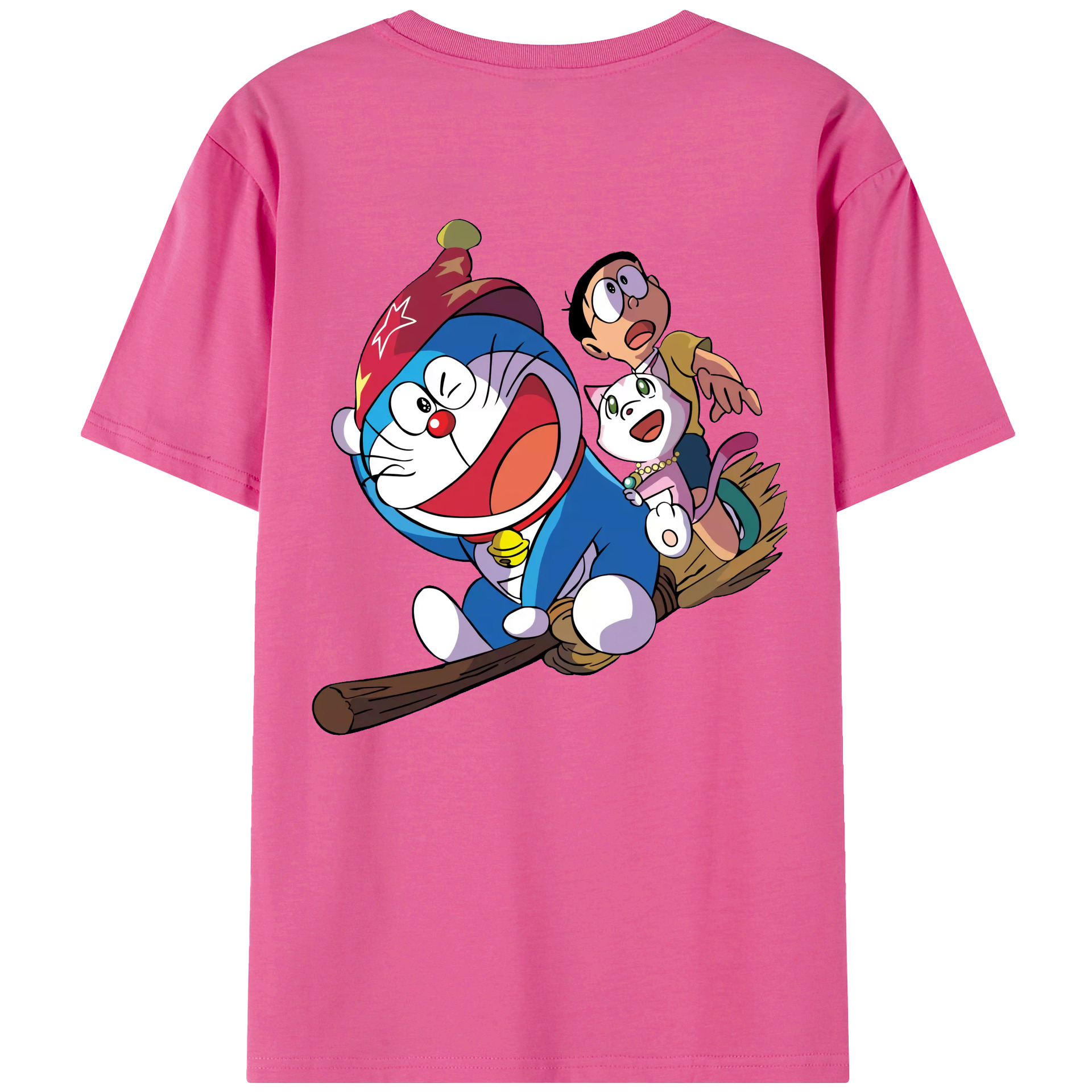 （画像用） ドラえもん Doraemon レディース半袖Tシャツ(バックプリント)