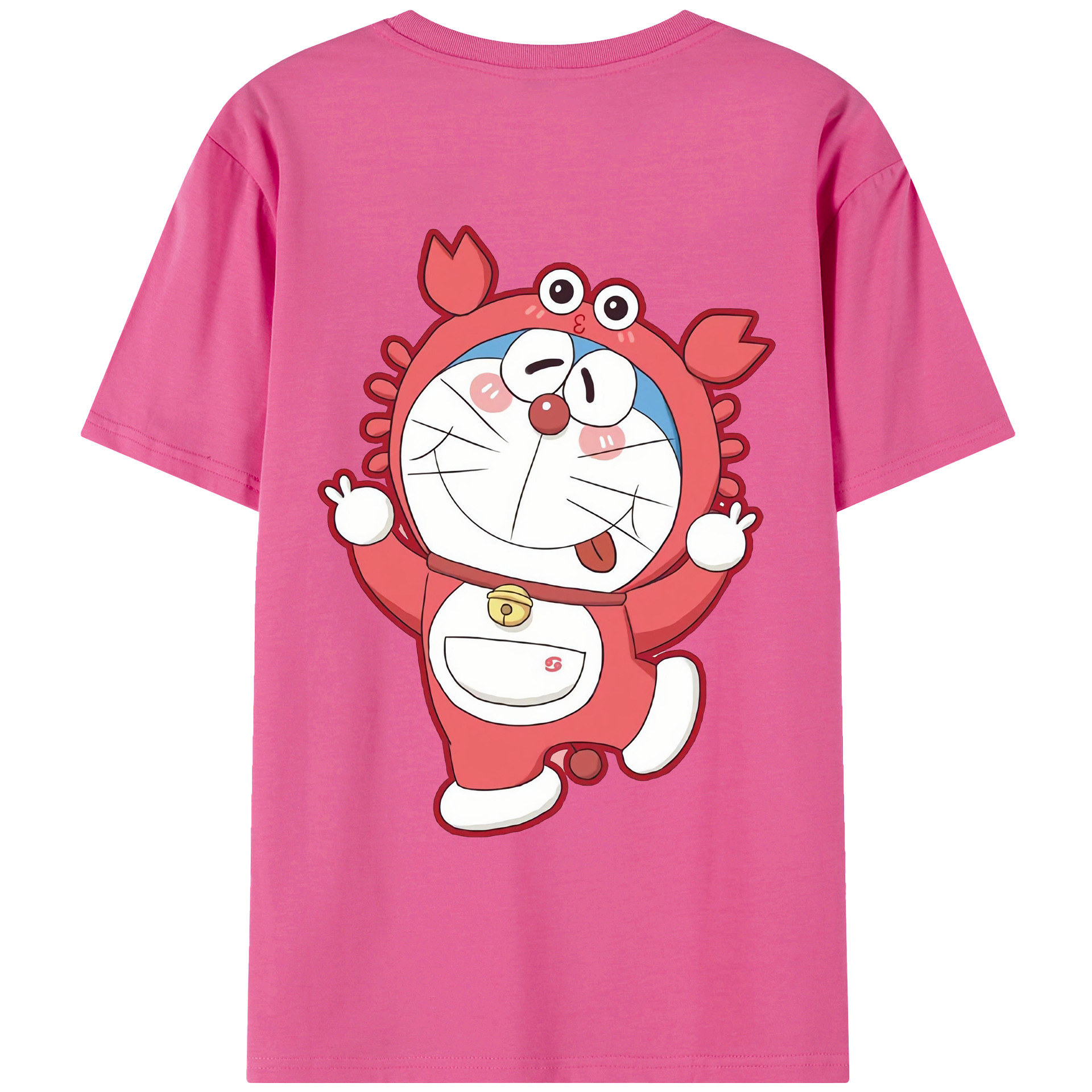 （画像用） ドラえもん Doraemon レディース半袖Tシャツ(バックプリント)